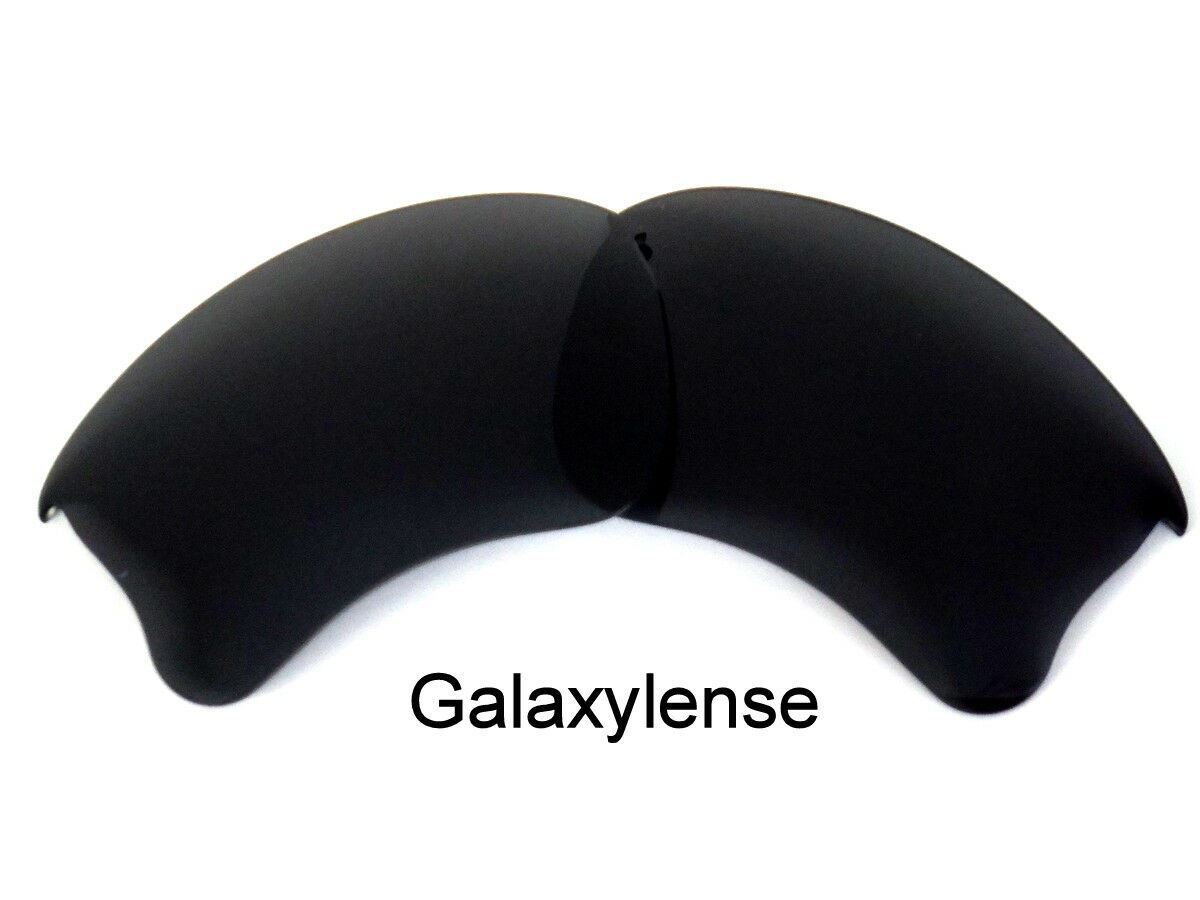 Galaxy Replacement Lenses For Oakley Flak Jacket XLJ Sunglasses Stealth Black