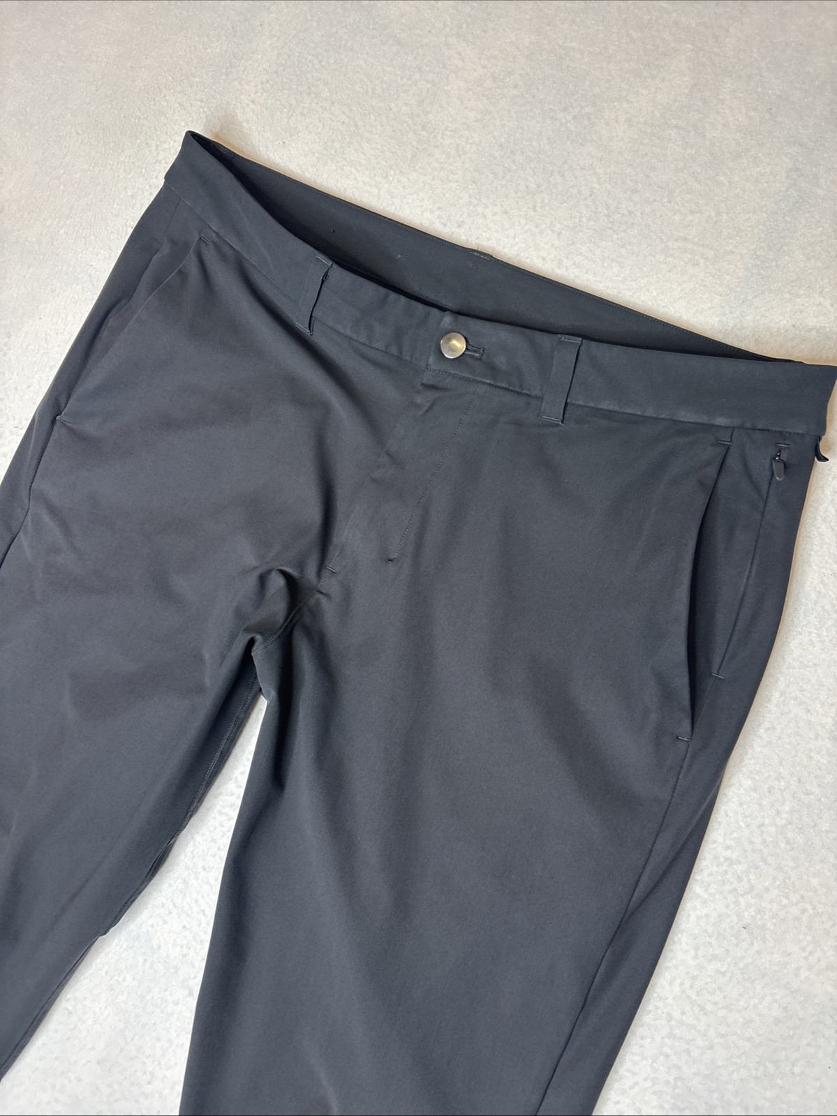 Lululemon Commission Pants Grey Men’s Size 36×32 Classic ABC Warpstreme LM5AF2S