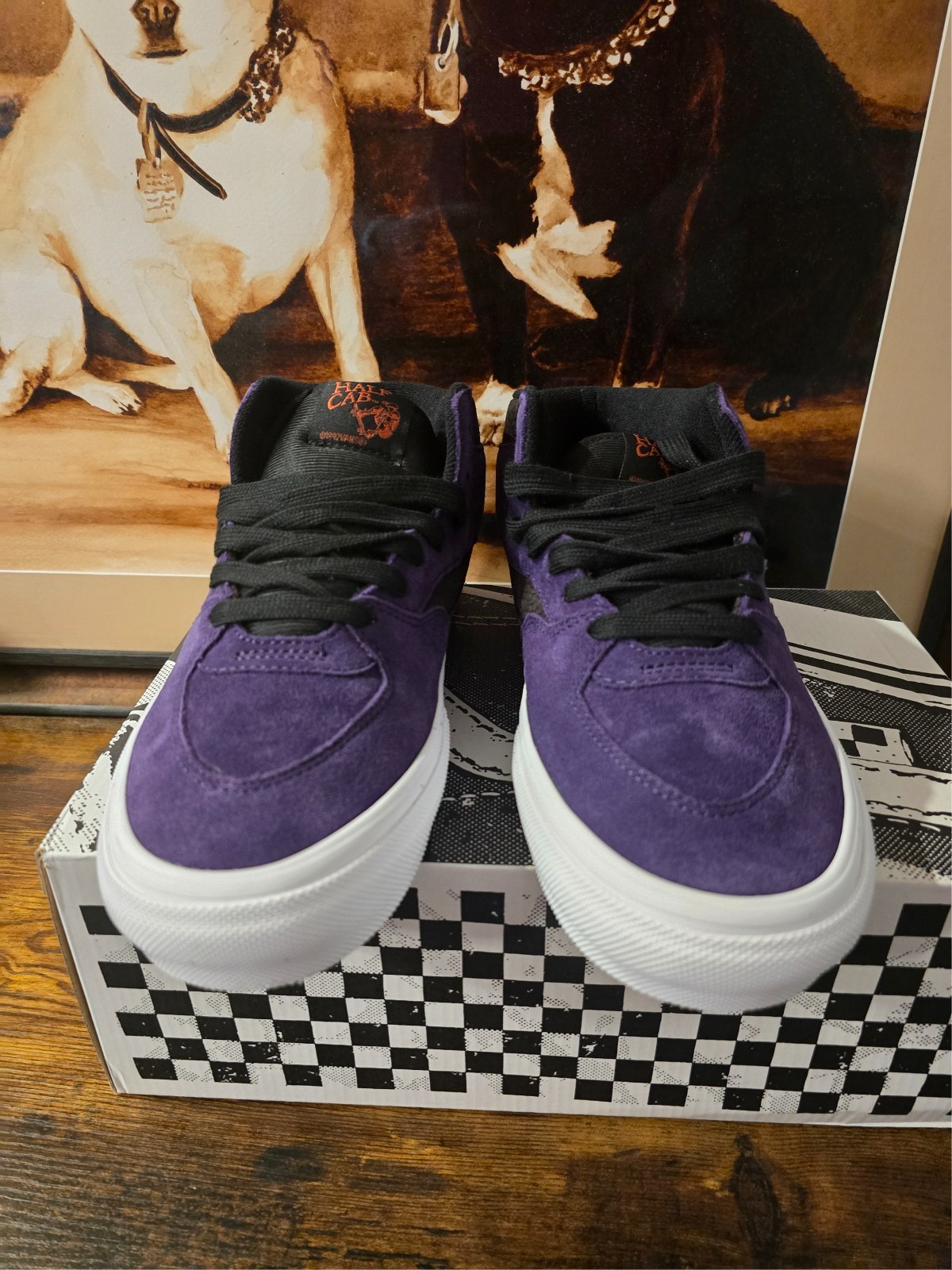 Vans Skate Half Cab Croc Grape Purple VN0A5FCDGPE Men’s Shoes Size 12 US NEW