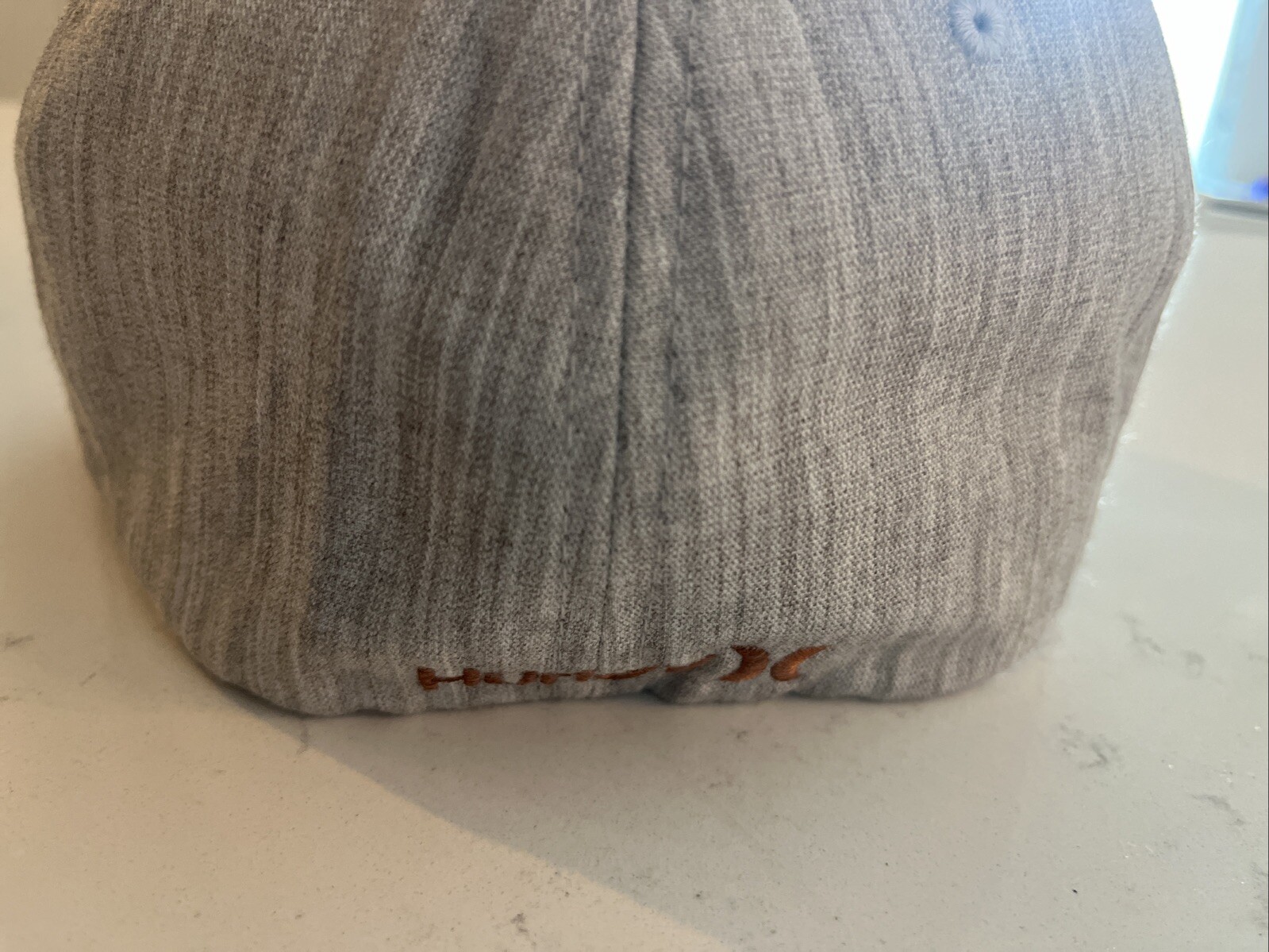 Hurley H2O Dri Super Icon Hat Gray Bronze Black Patch S/M Small Medium NWT