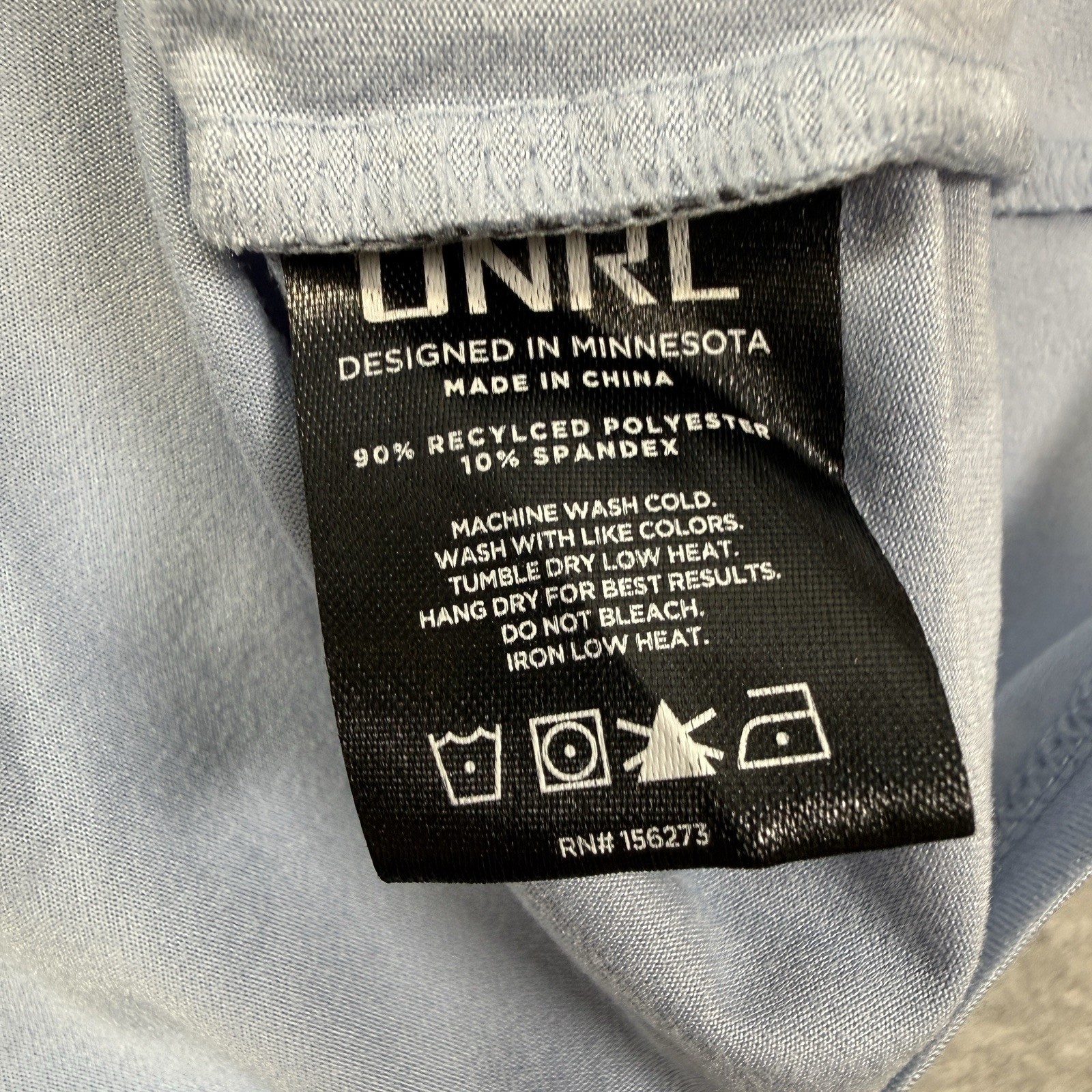 UNRL Mens Short Sleeve T Shirt Blue Sz XL Crew Neck
