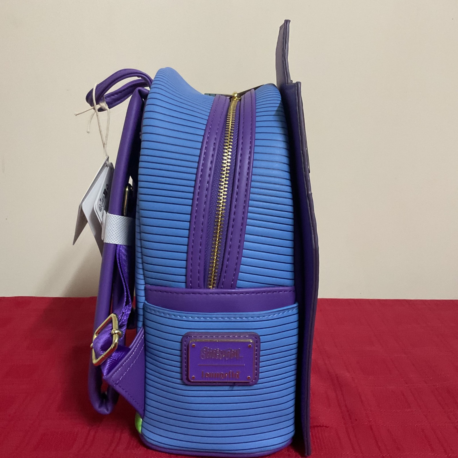 LOUNGEFLY SCOOBY-DOO MYSTERY INC. HAUNTED MANSION MINI BACKPACK NWT!!!
