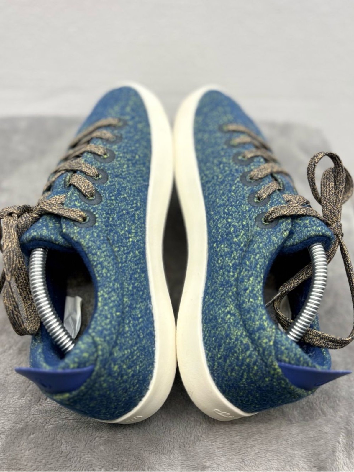 Allbirds Sneakers Womens 7 Wool Piper Blue Speckled Classic Low Top