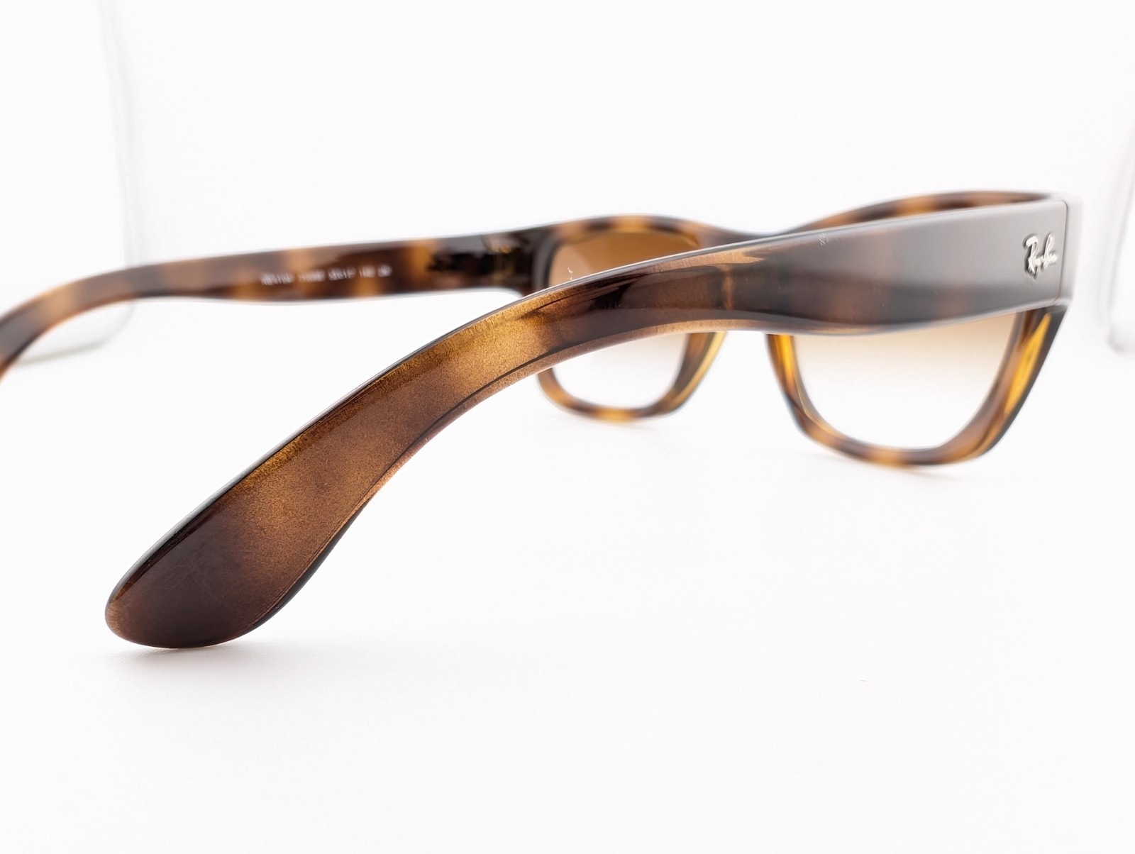 Ray-Ban Sunglasses, RB 4194 710/85 2N Polished Light Havana, 53-17-140, Plastic
