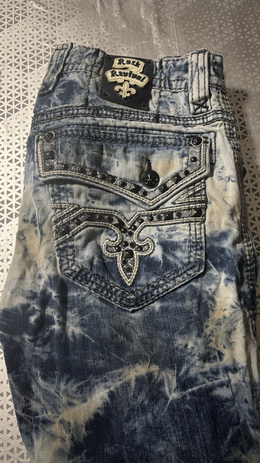 Rock Revival Men’s Straight Size 34 Men’s