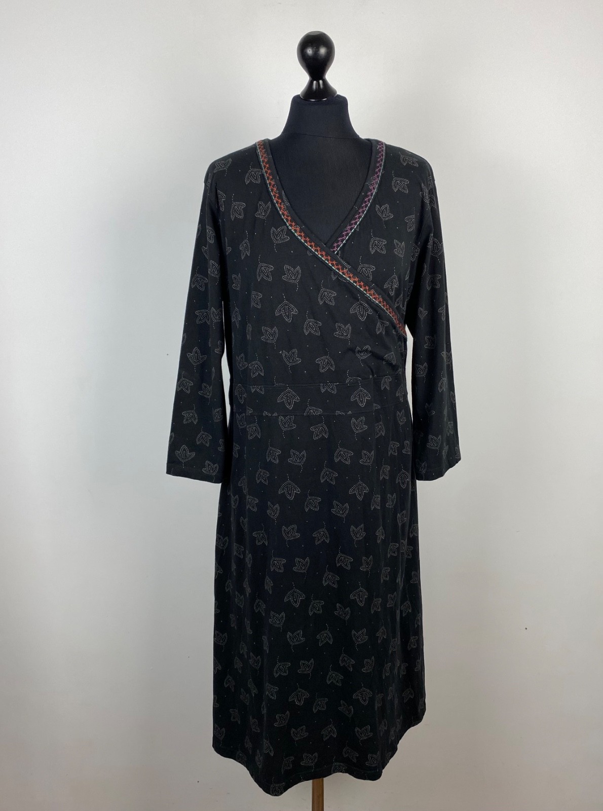 GUDRUN SJODEN women’s dress 94% cotton 6% elastane Size XL