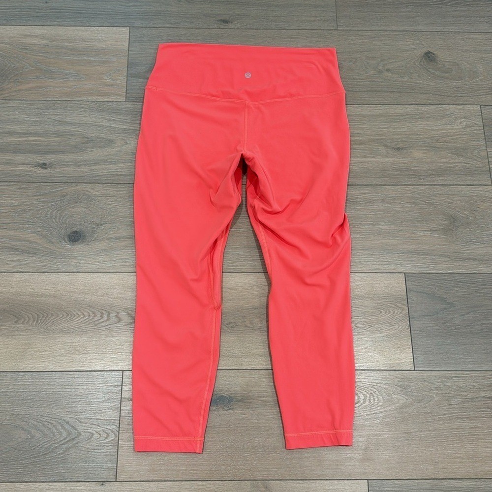 LULULEMON Pale Raspberry Align High-Rise Pant 25″ Active Yoga Leggings Size 14