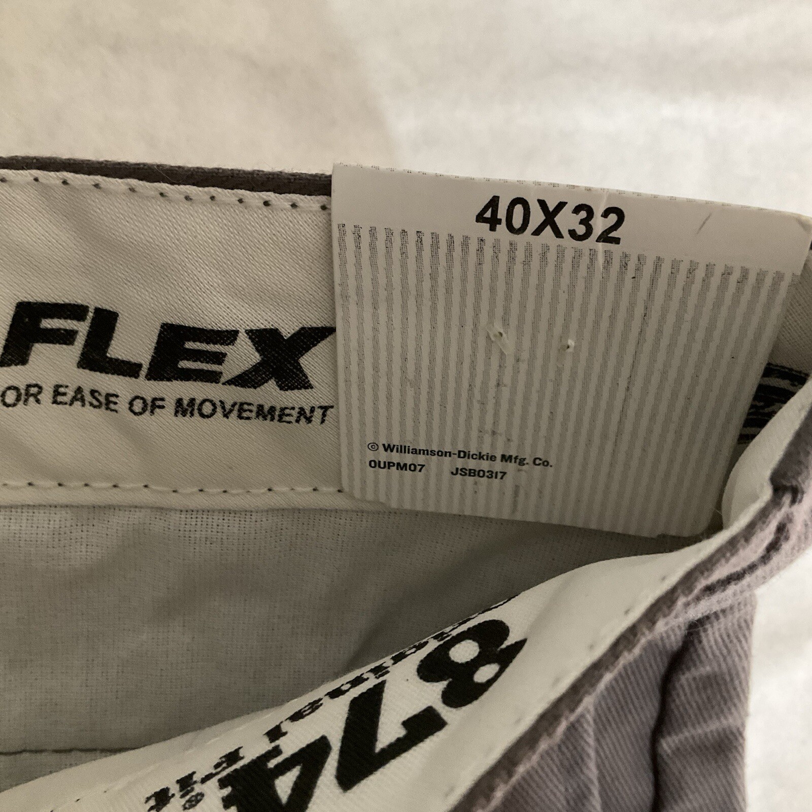 Dickies pants Mens 38×32 Gray 874 FLEX Classic Original Fit Uniform Straight Leg