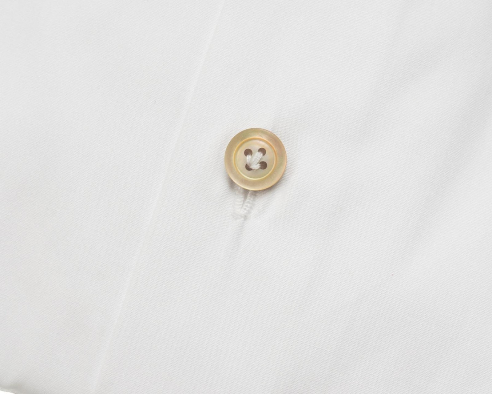 Kiton $1,195 NWT Solid White Cotton Spread Collar Dress Shirt (41 eu) 16 US