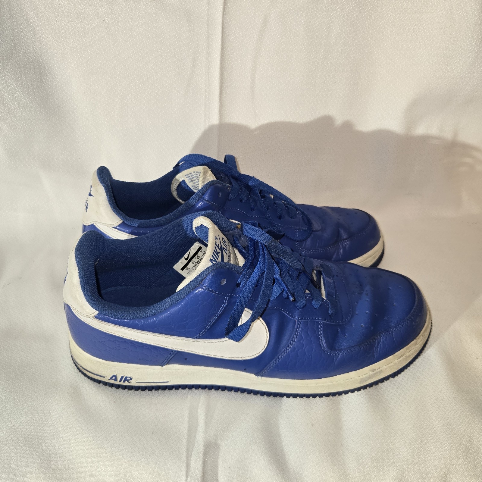 Nike Air Force 1 ’07 Varsity Royal/White Low Top Sneakers 315122-408