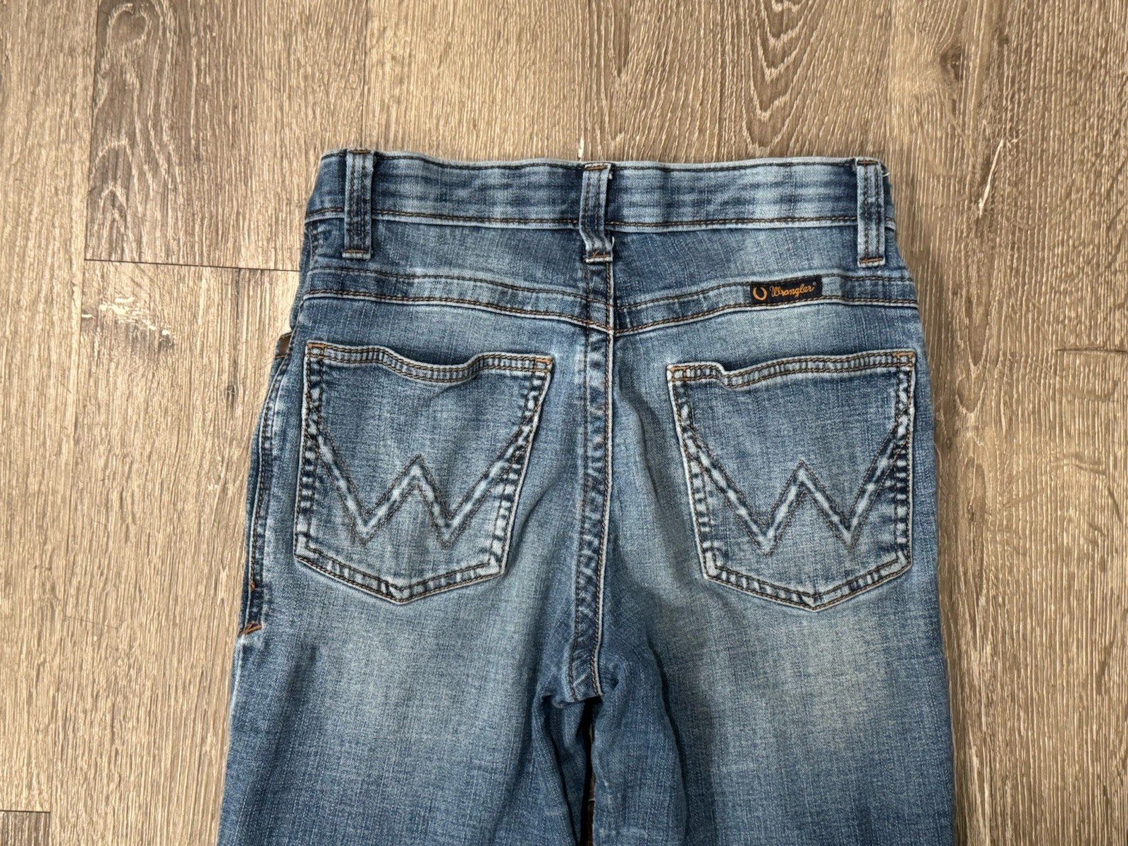 Wrangler Willow Ultimate Riding Jeans Womens 28×32 Bootcut Western Cowboy
