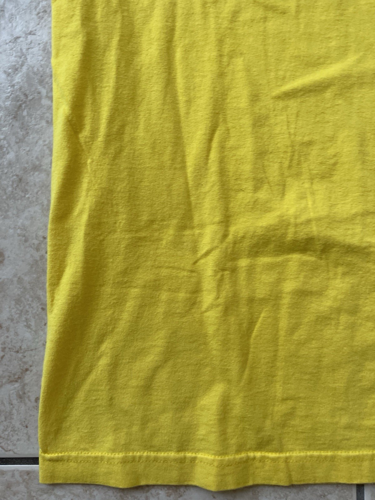 FTC For The City Skate Men’s Short Sleeve Large Yellow T-Shirt Classic Skate Tee