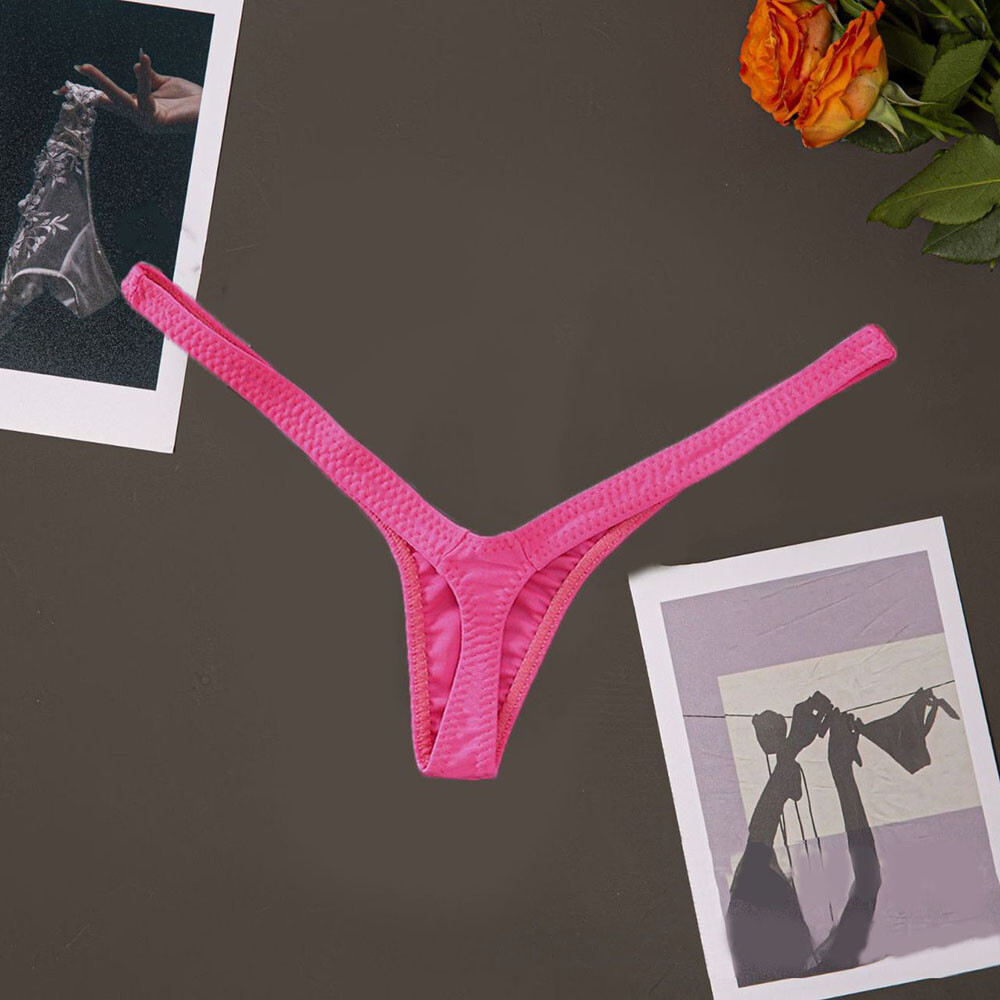 6 Packs Lot Sexy Womens V-String T-back Panties Thongs G-String Lingerie Undies
