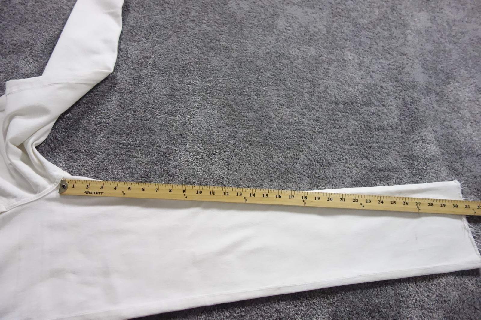 Agolde Jeans Womens 24 White Criss Cross Straight Fray Hem Denim