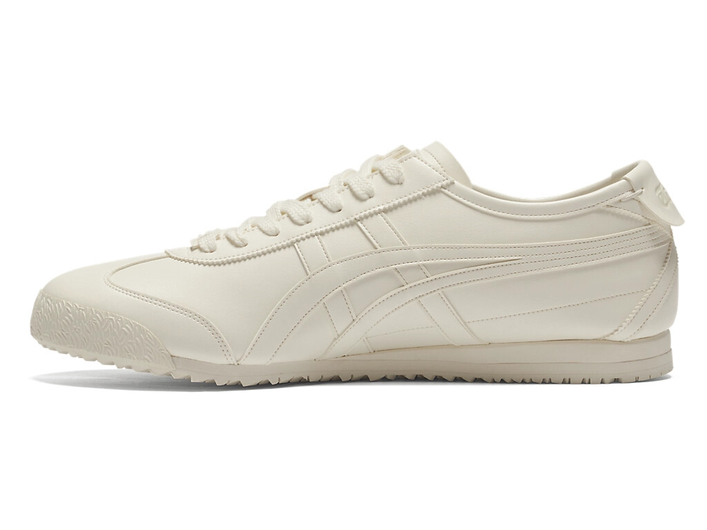 Onitsuka Tiger Mexico 66 Cream White Leather Sneakers Shoes Unisex w/ Box