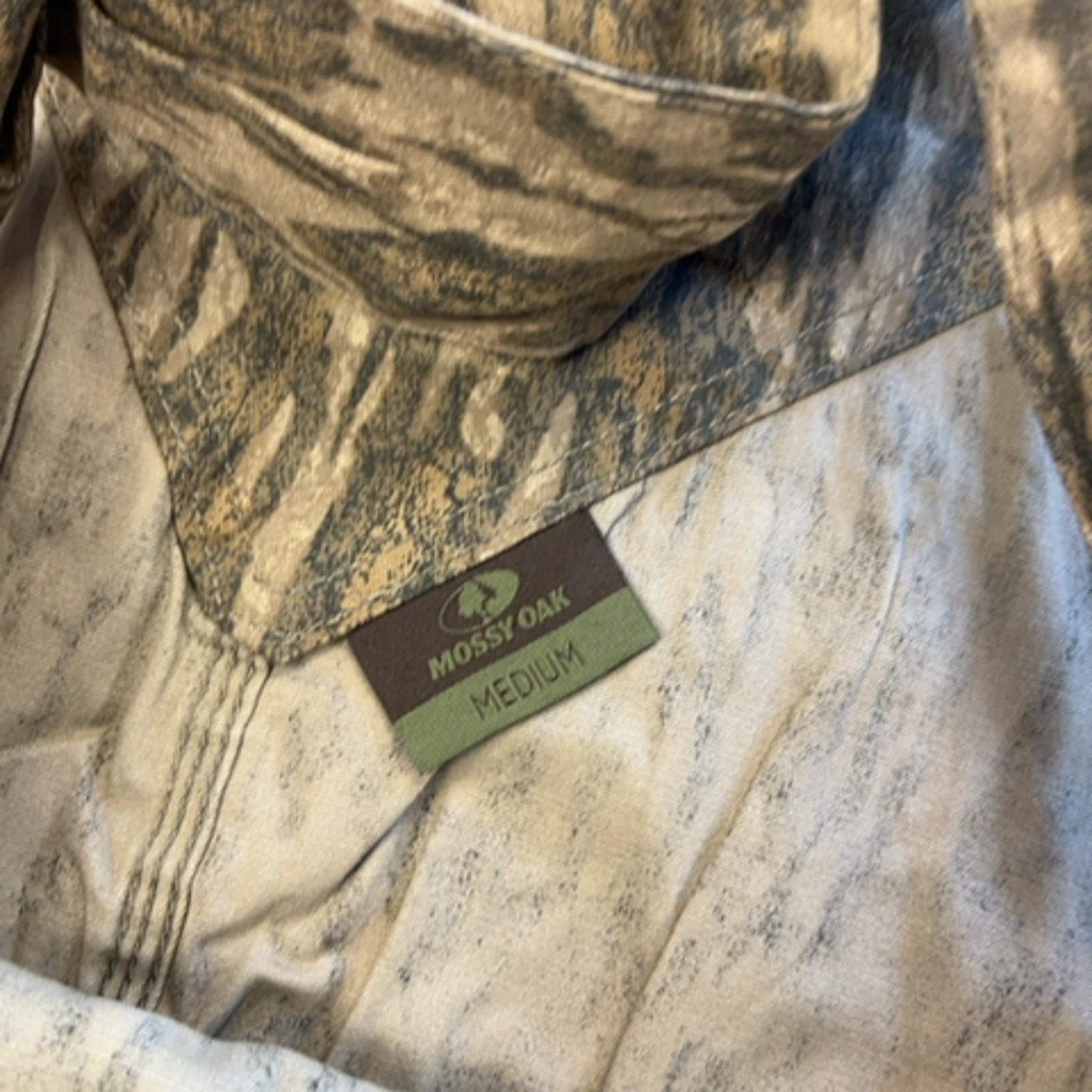 Mossy Oak Medium Camouflage Dungarees Polyester Spandex Blend