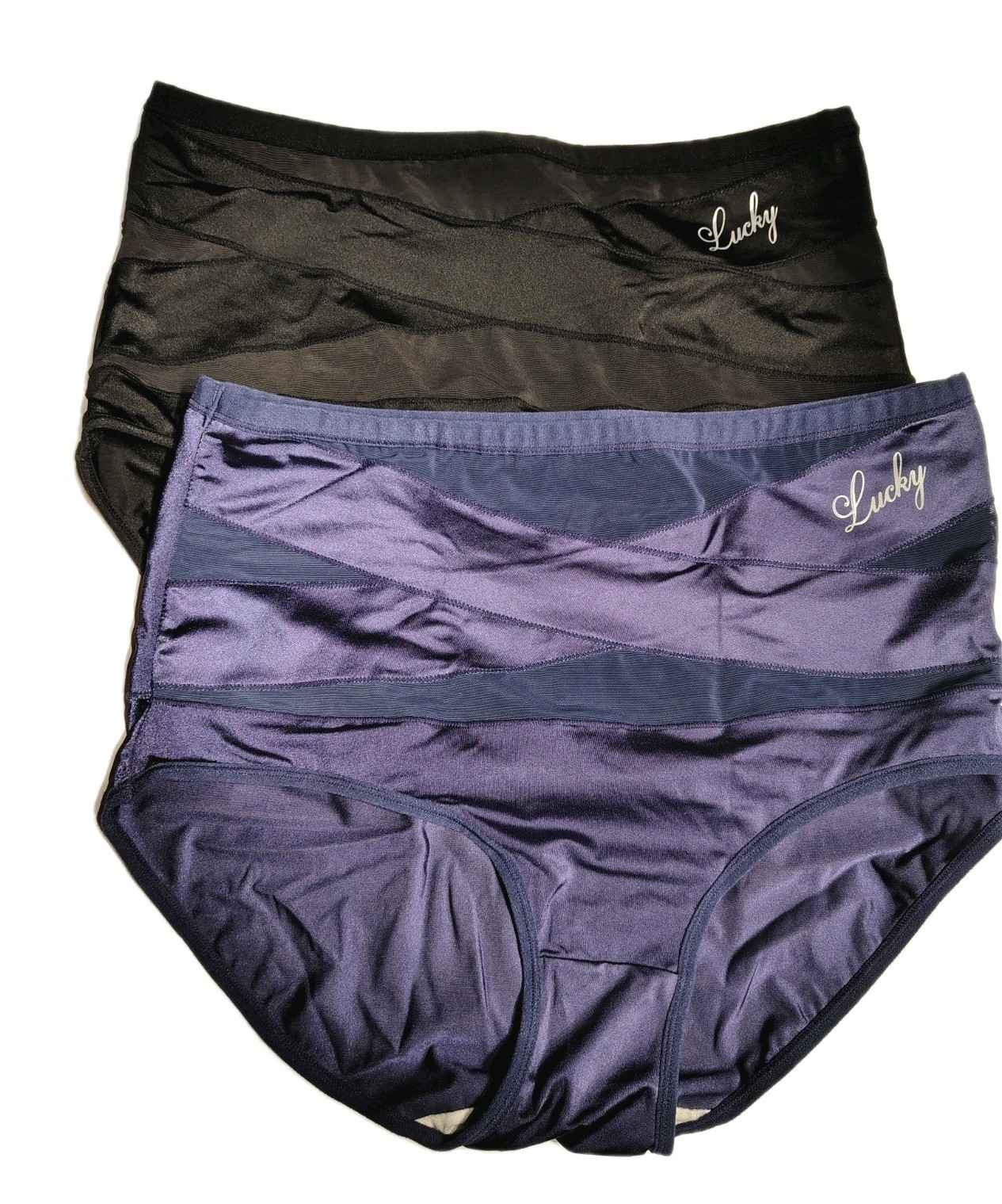 Vintage Satin Panty Briefs 3XL – 2 Pack – New Without Tags – Brand Unknown
