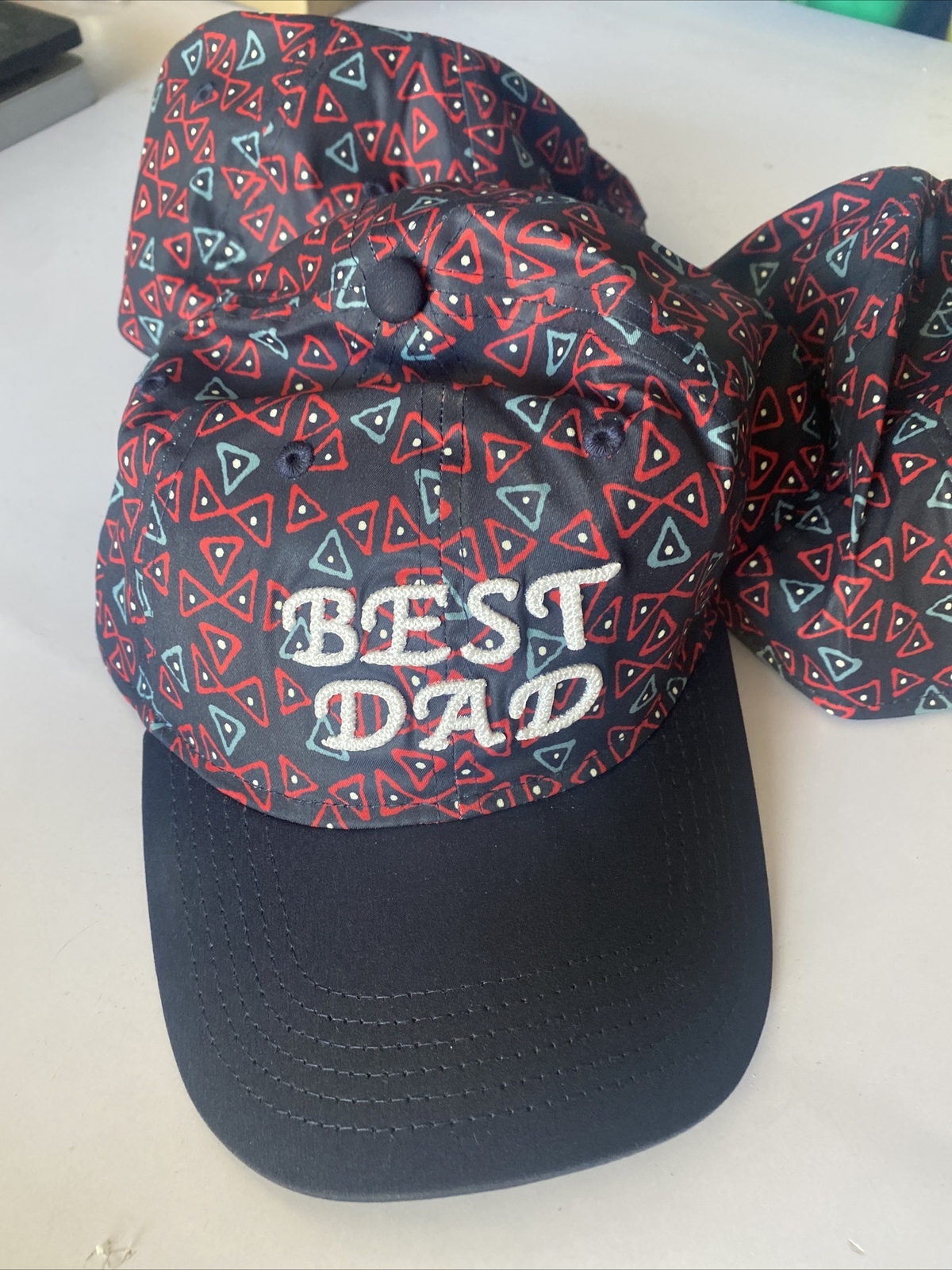 3-Pack Goodfellow Men’s Poly Blend Father’s Day Baseball Hat one fits all OSFA