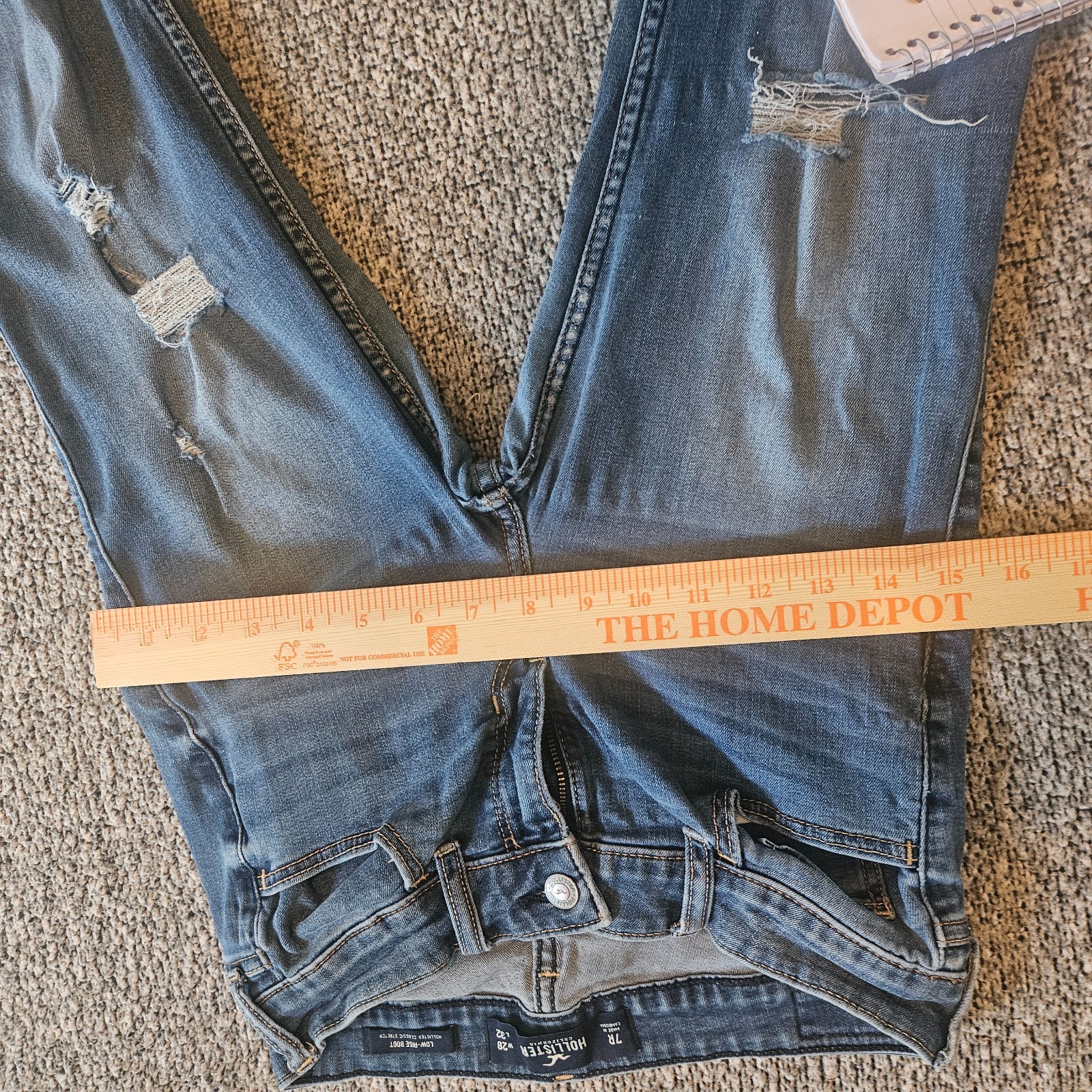 Hollister size 7R boot cut