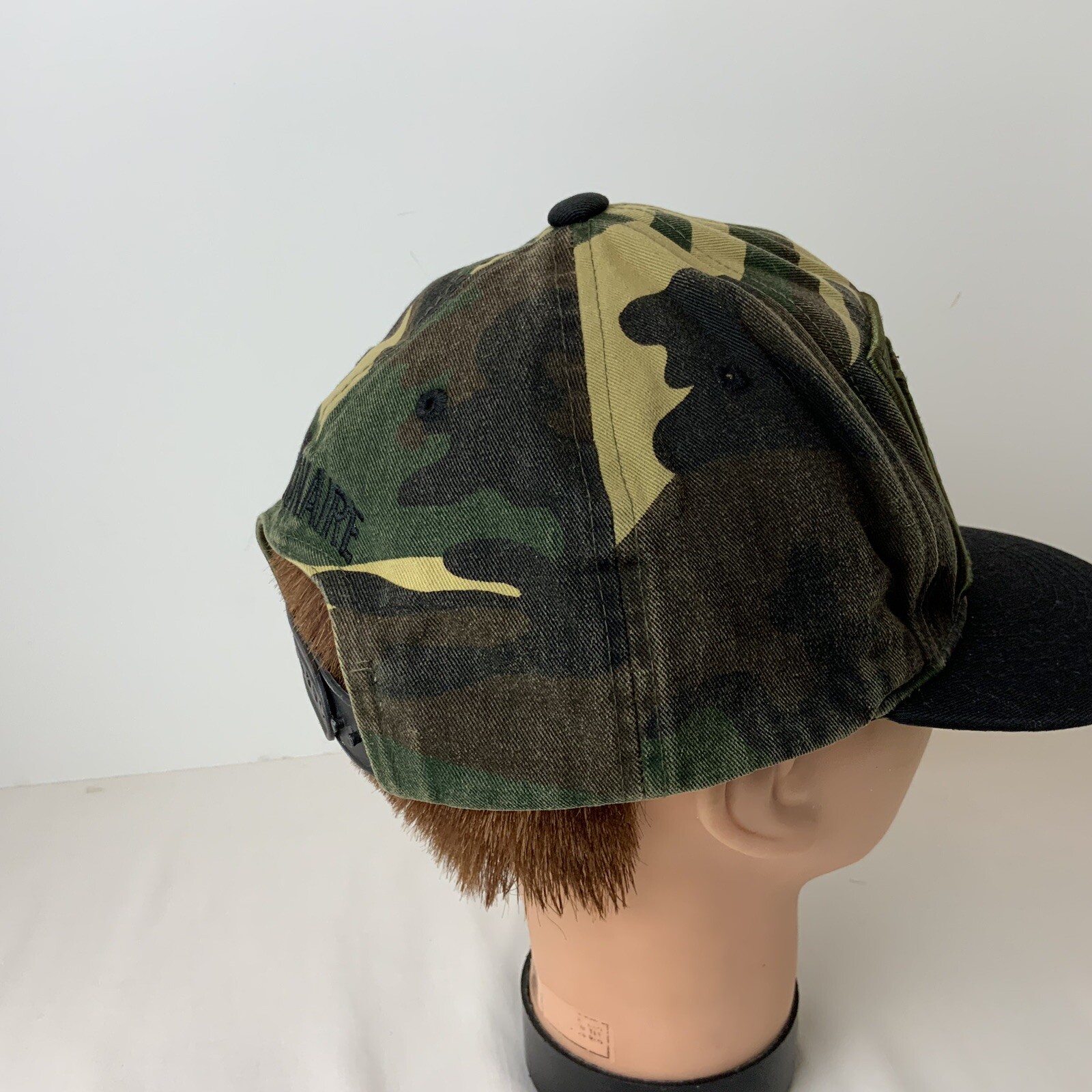 VTG Top Level “Billionaire” Camo Distressed Cotton SnapBack Cap Hat
