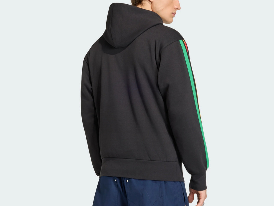 *New* Size 2XL – ADIDAS x BOB MARLEY x JAMAICA Mens Fleece Hoodie Rasta Reggae