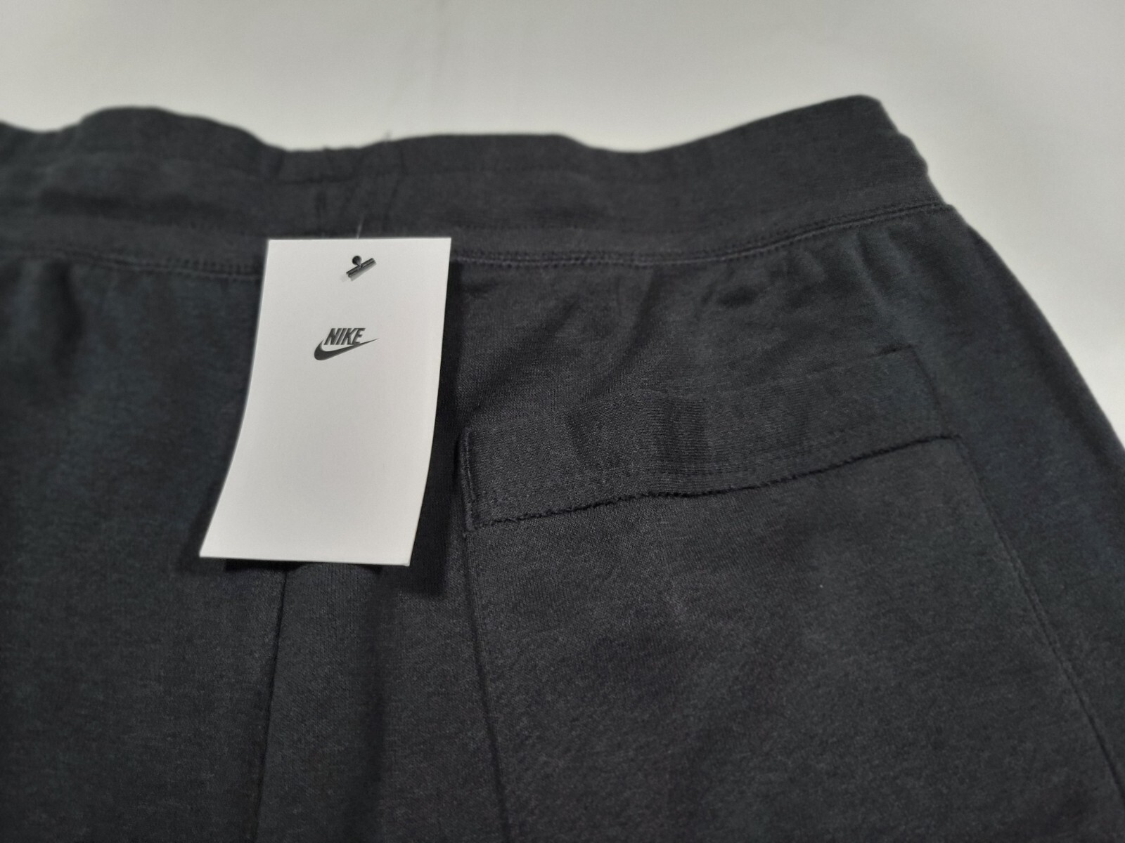 Nike Mens Sportswear Alumini Shorts Soft French Terry DX0502-010 Black-white