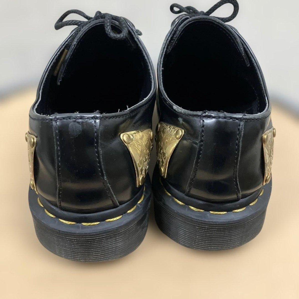 Dr. Martens x KING NERD 1461 Shoe Dress Black Gold US7 UK6 EU39 Men’s