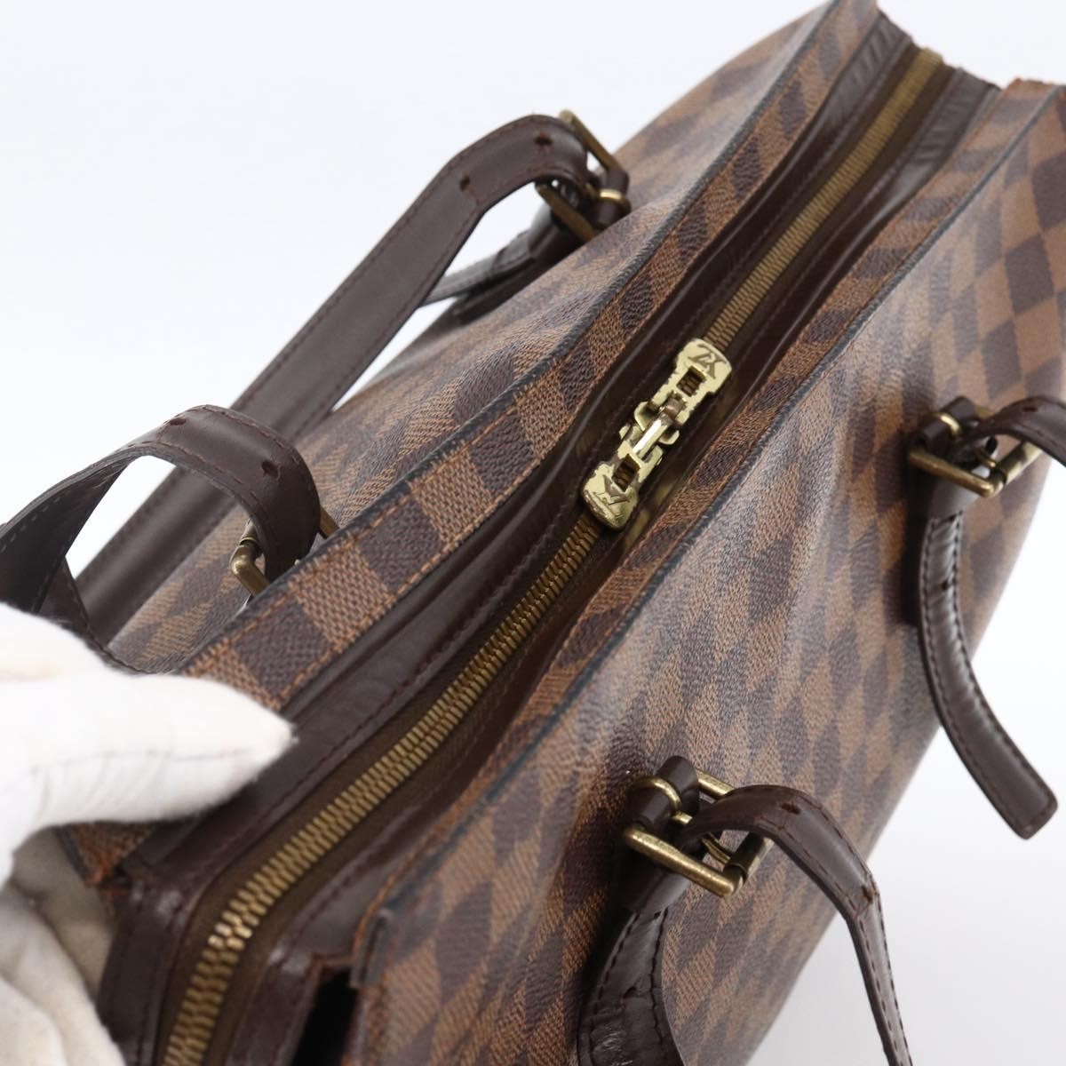LOUIS VUITTON Damier Ebene Chelsea Tote Bag N51119 LV Auth ka2815