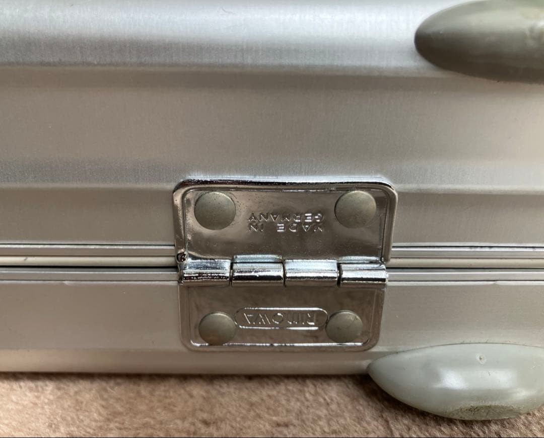Vintage, rare RIMOWA silver attaché case