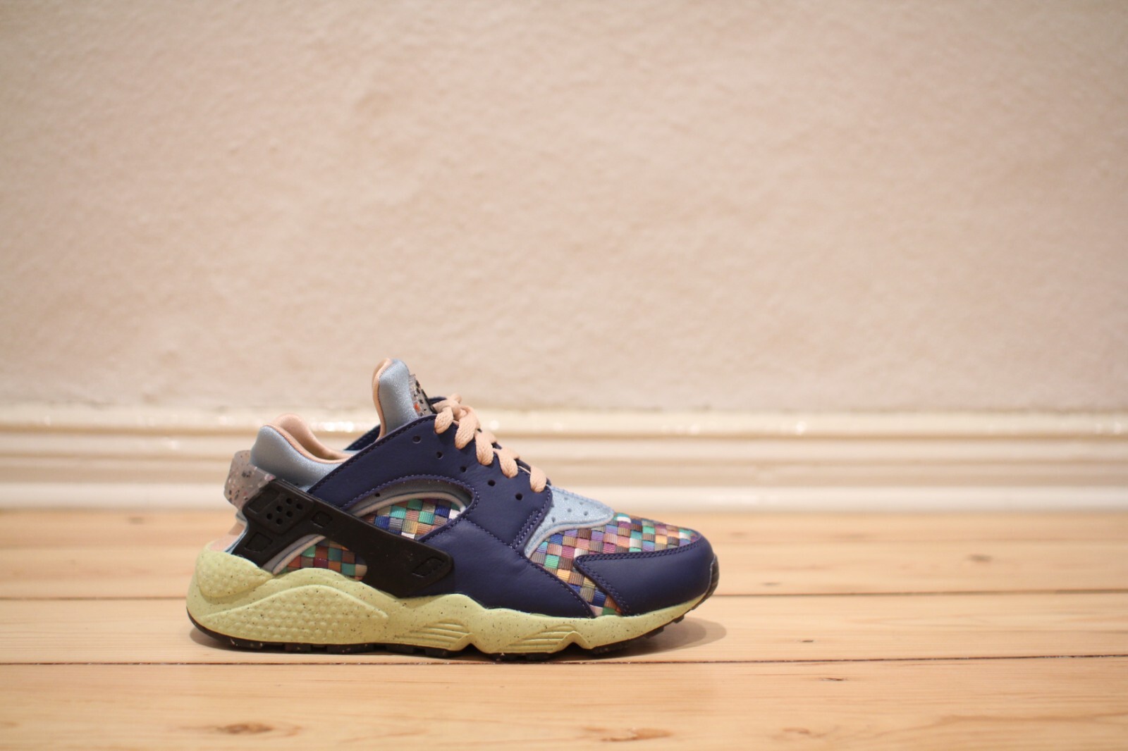 Nike Air Huarache Crater PRM Blue Yellow Size 41,42,43,44,45,46,47 NEW DM0863 400