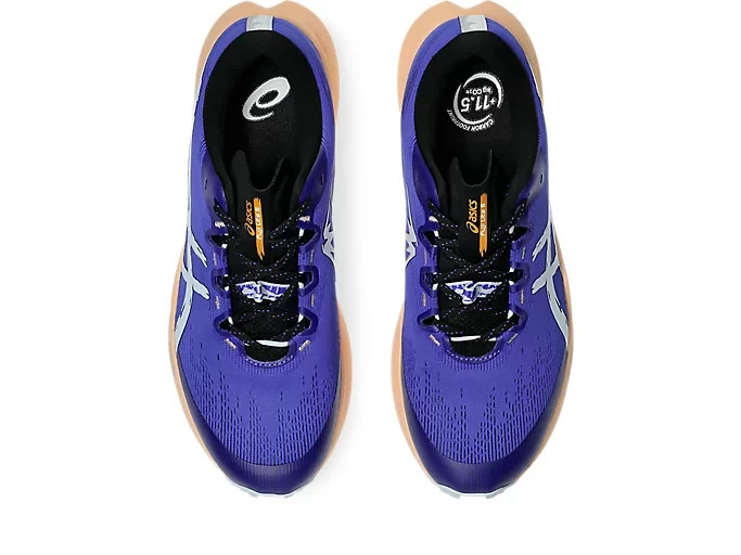 ASICS Fuji Lite 6 1011C086 400 Cobalt Burst Cool Grey Trail Running Shoes