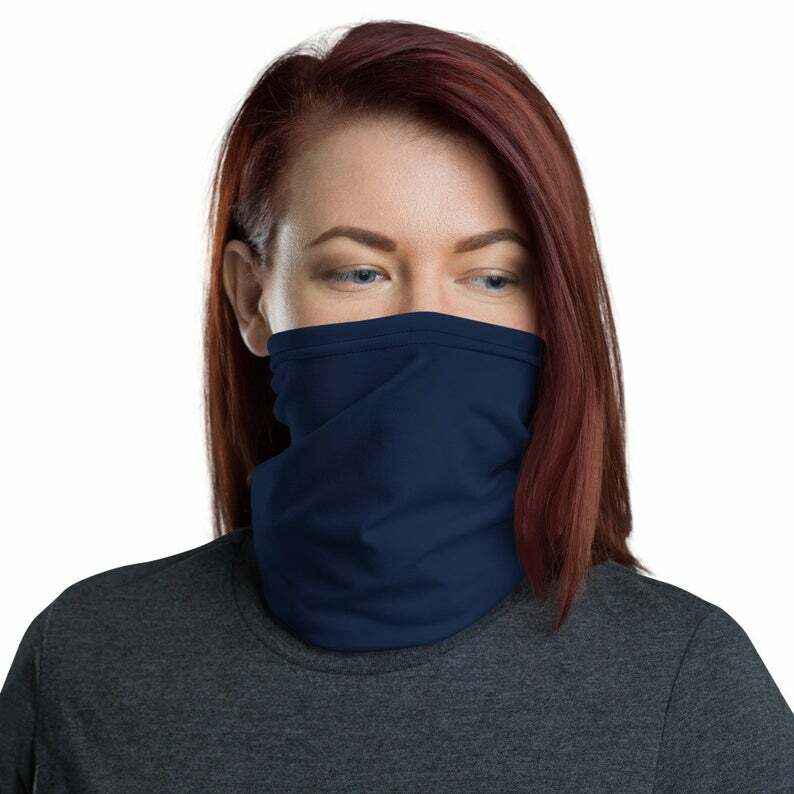 Face Mask Plain Solid Color Bandannas Cotton Bandanna Washable Unisex ,