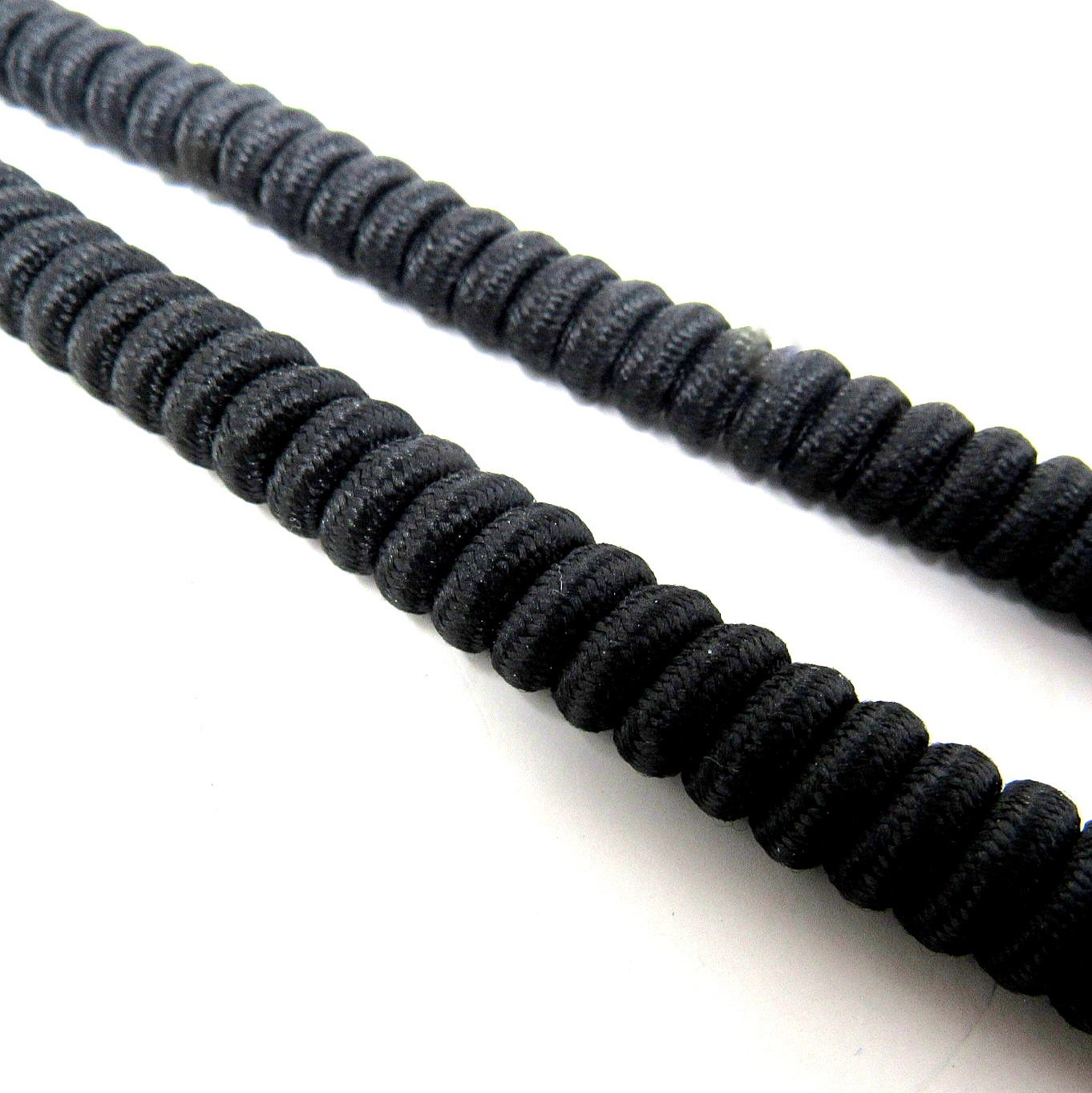 2 Black No Tie Spiral Laces Shoes Curly 6 to 28 inches No Headache Sun Visor 1y