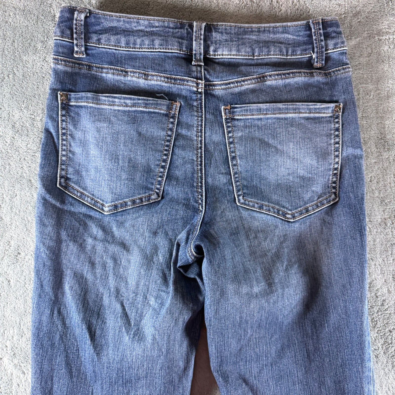 Maurices Everflex High-Rise Skinny Jeans Medium Wash Size 6 Reg Stretch Denim