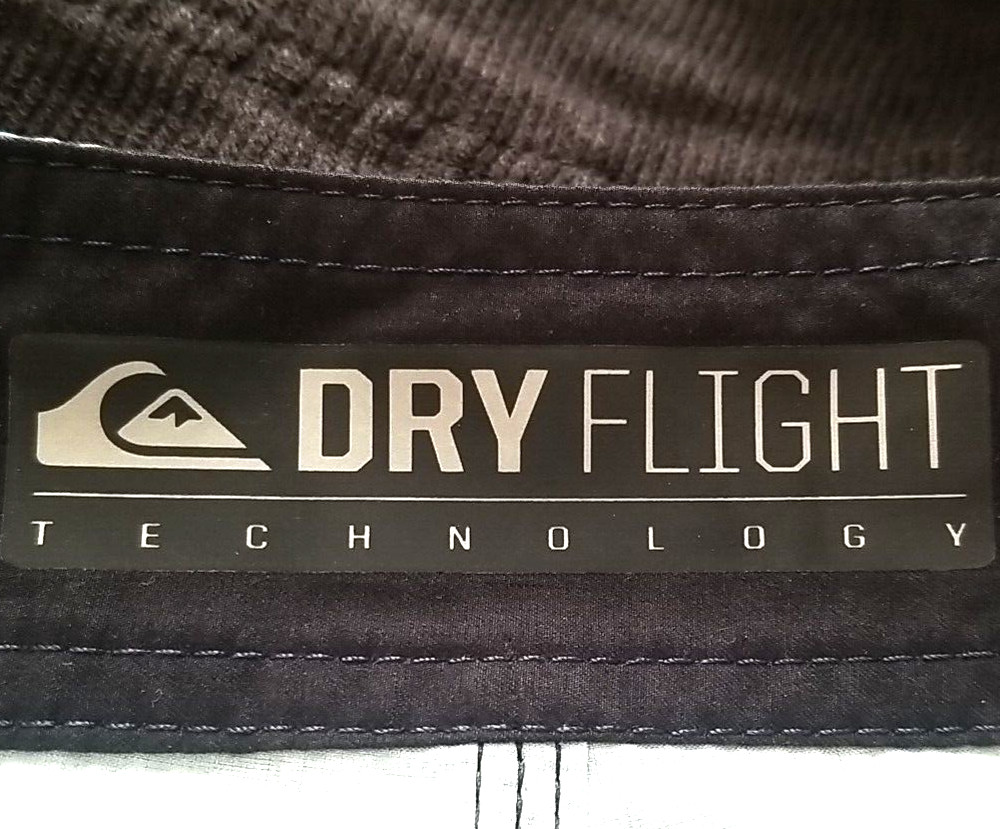 Quiksilver Board Shorts Men 38 AG47 Dry Flight High Line 4 Way Stretch Trunks