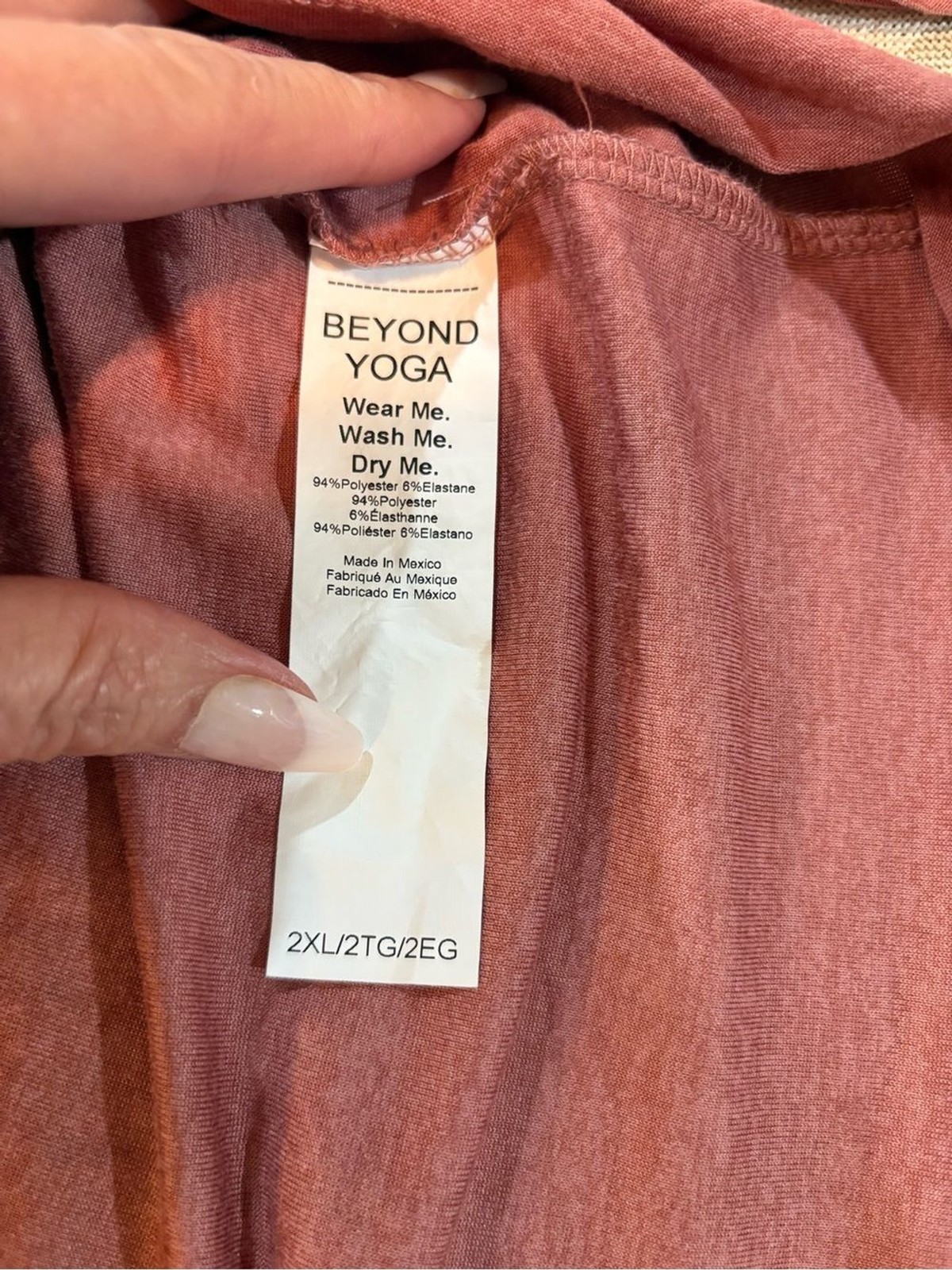 Beyond Yoga Long Sleeve Active Top | 2XL | Soft Performance Athleisure Tee