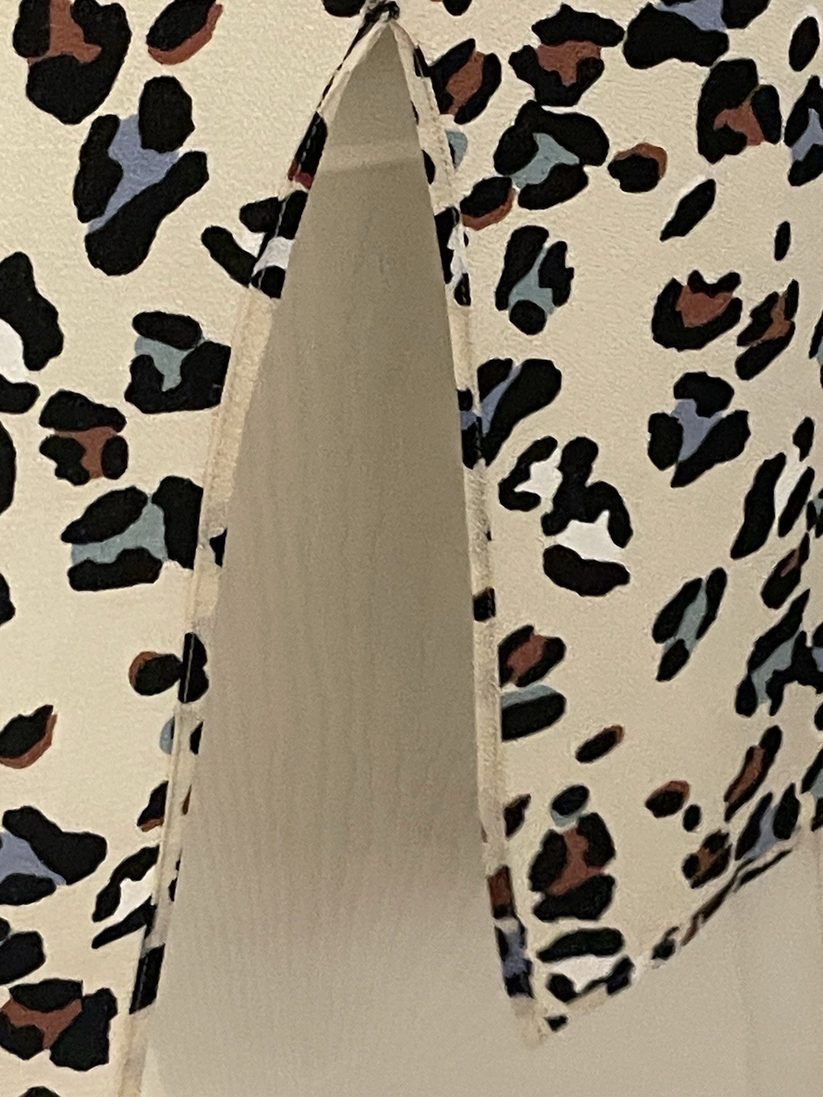 Lime N Chili Womens Duster Cardigan Open Front Leopard Print Small MADE IN USA!