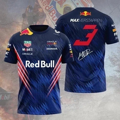Max Verstappen F1 Redbull 3D T-shirt