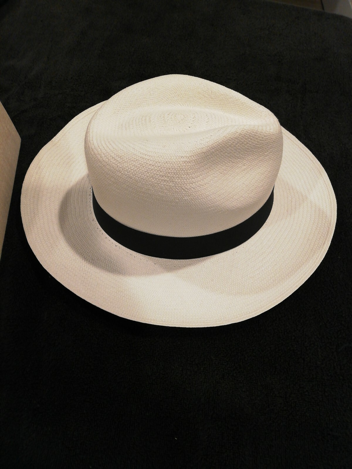 New Genuine Rollable Panama Hat Toquilla Straw Made in Ecuador Size Various