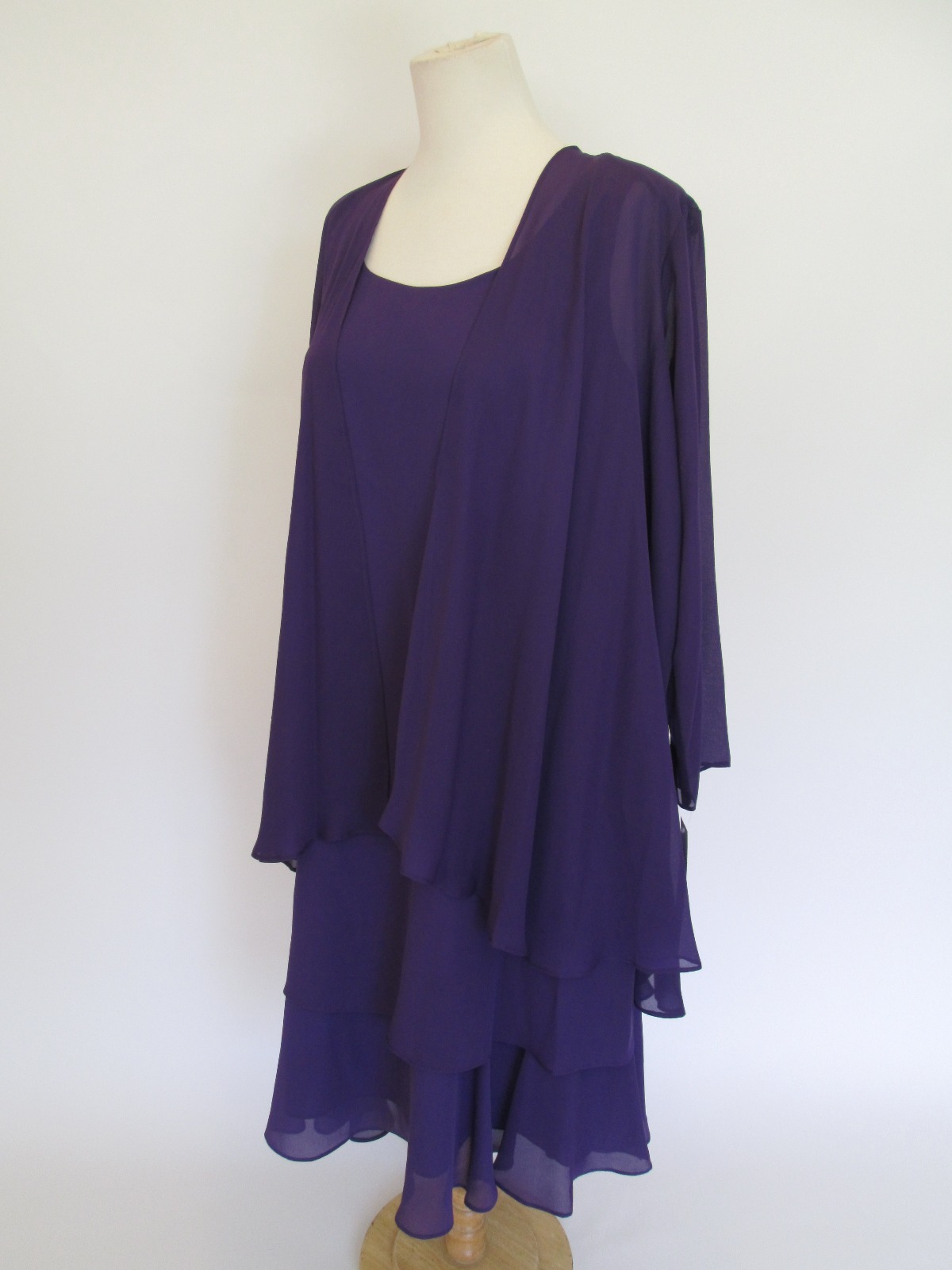 2pc JACKET WITH SLEEVESS DRESS-MOTHER OF BRIDE -XXXS, XXS, XS,S,M,L,XL