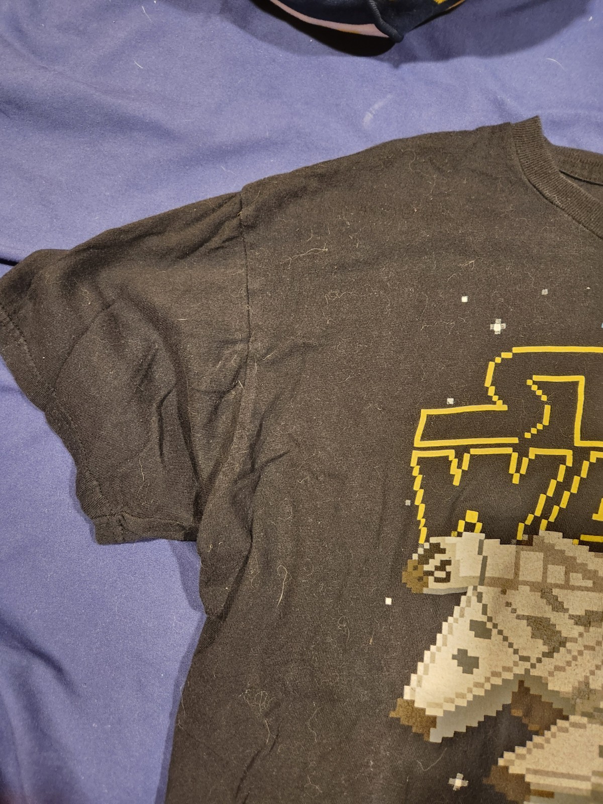 Vintage Star Wars Millenium Falcon Digitalized Lucasfilm LTD 1990s Tshirt medium