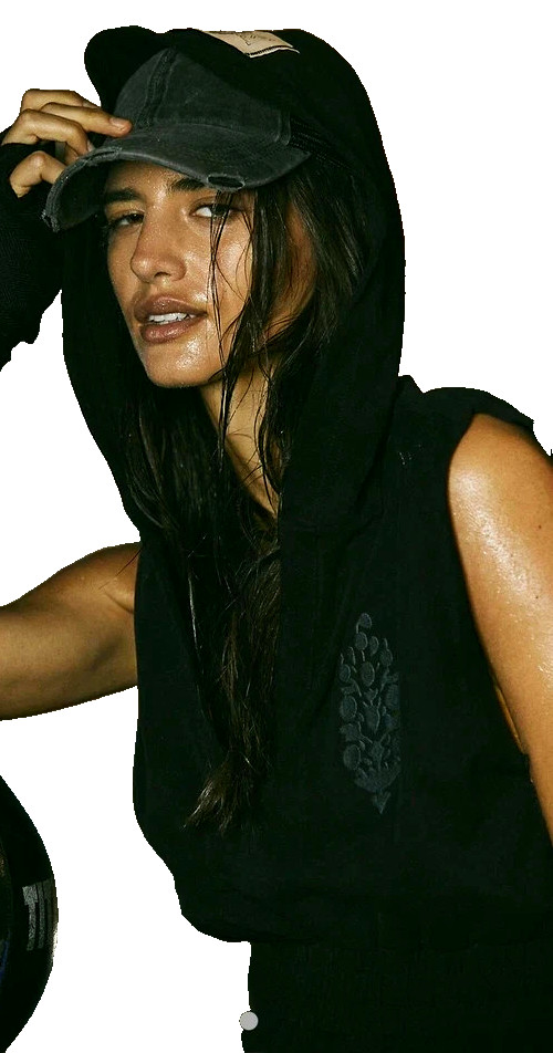 FP Movement x Everlast Terry Playsuit Women’s S Black NWOT
