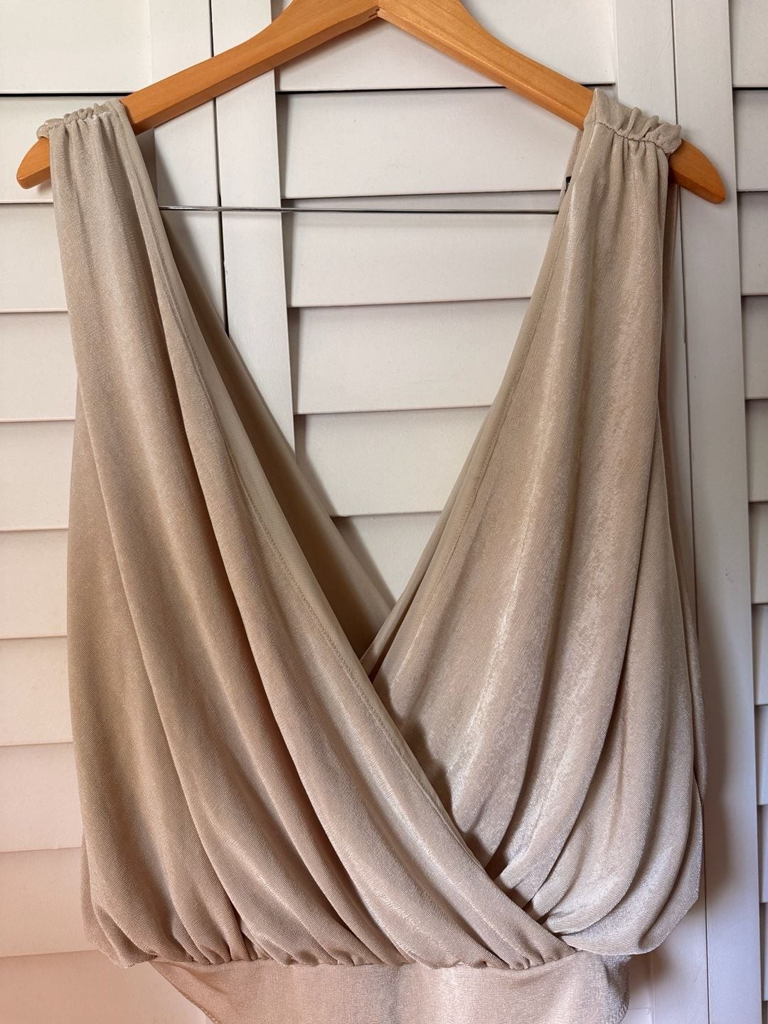 Intimately Free People Shimmer Wrap Bodysuit Size S
