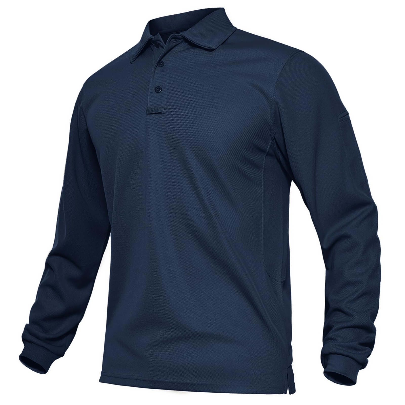 Tacvasen Men’s Long Sleeve Polo Shirts Golf Sport Quick Dry Tactical Team Work T