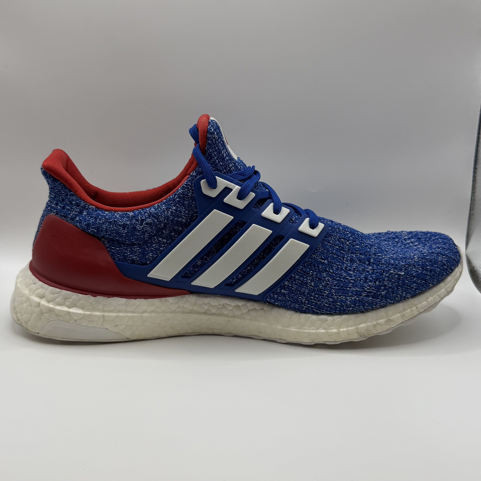 Adidas UltraBoost 4.0 Men’s Size 10 USA Red White Blue Athletic Shoes