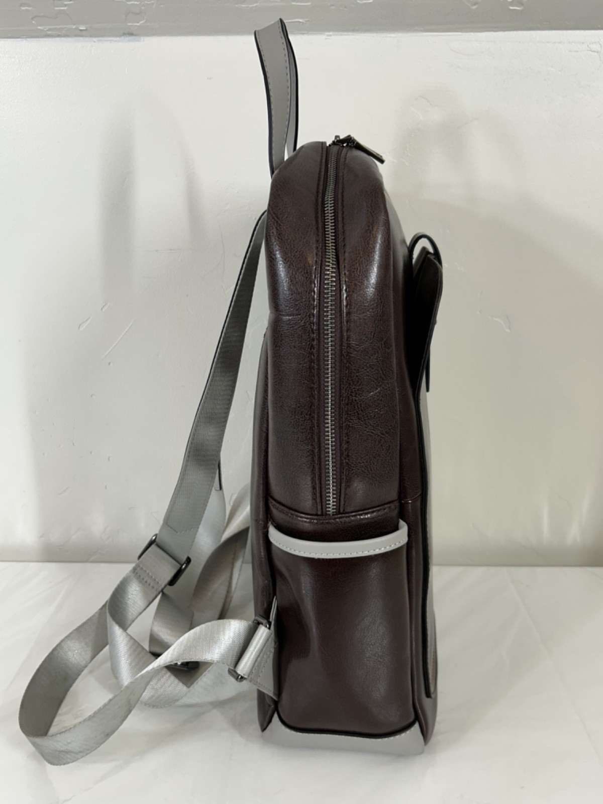 BOSTANTEN Leather Laptop Backpack 15.6 inch Computer Bag – C1