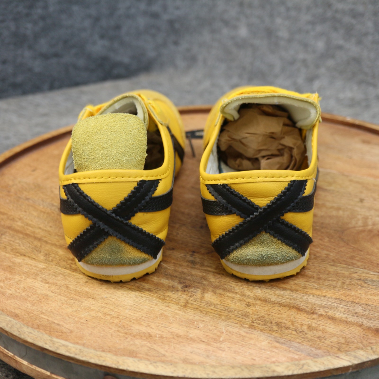 Onitsuka Tiger Mexico 66 Asics Mens Size 5.5 US Kill Bill Sneakers Yellow Black