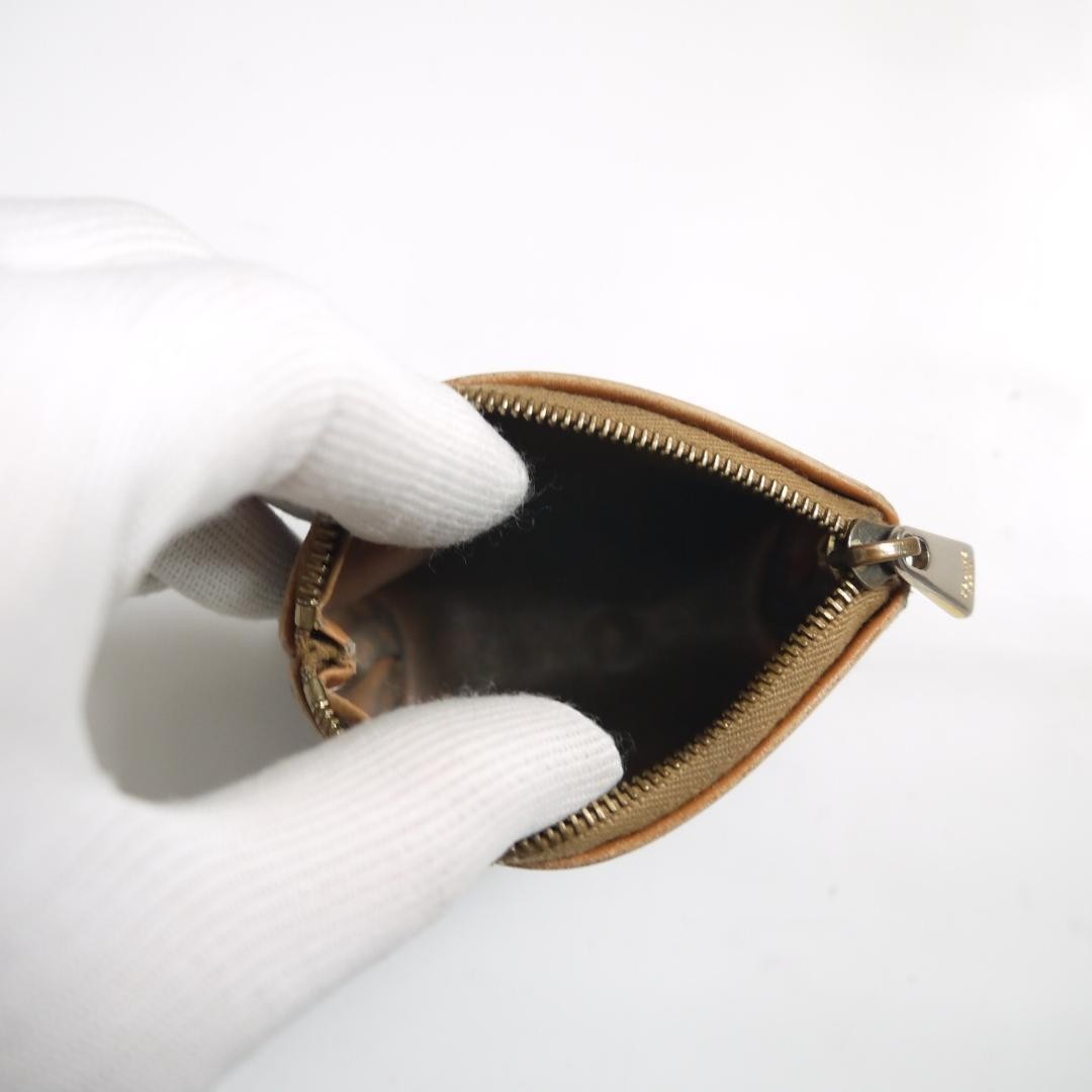Celine Macadam Pattern All Over Leather Coin Case