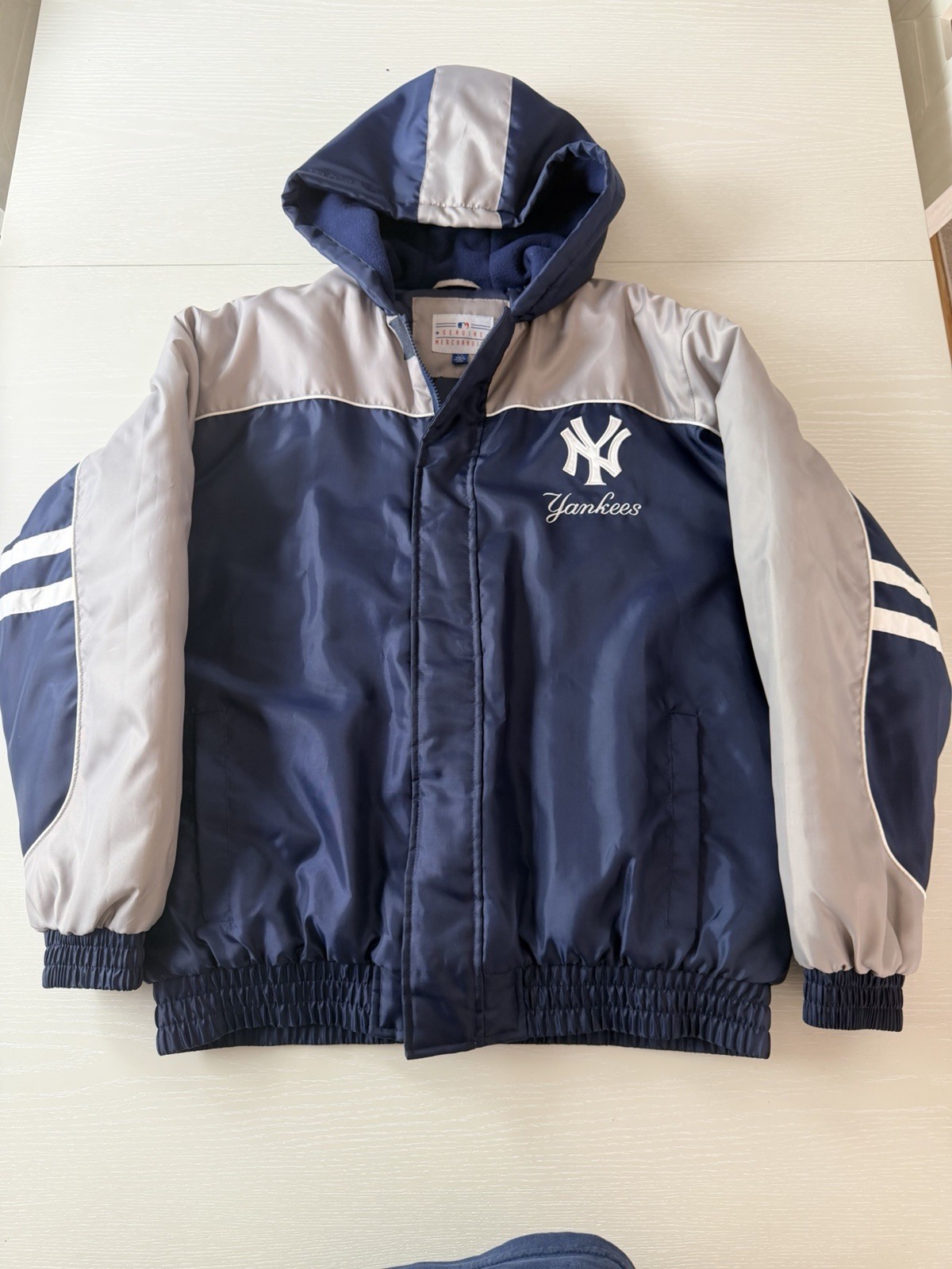 “Vintage NewYork Yankees G-III Puffer JacketLarge BIG LOGO Back Patch”