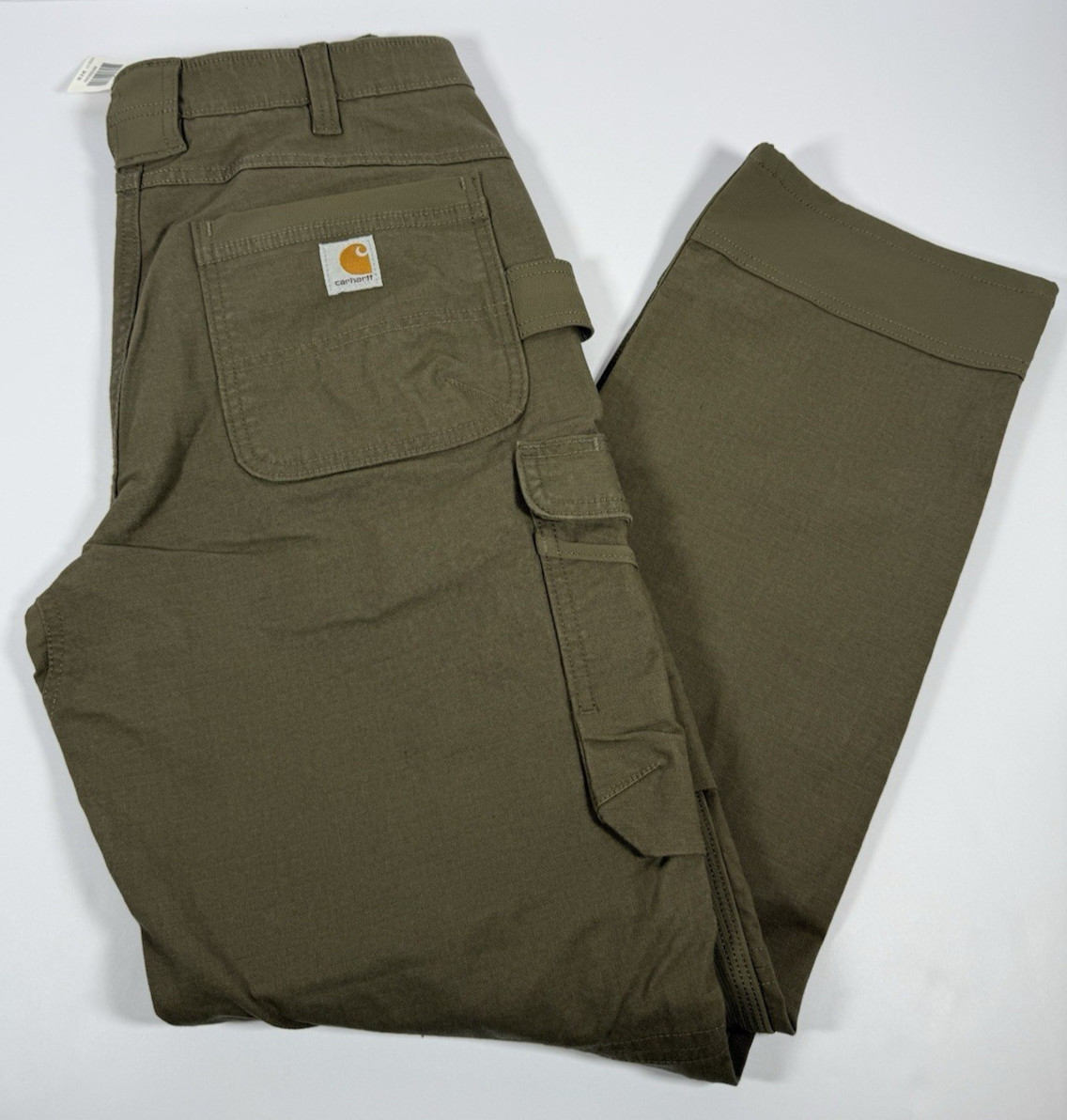 NEW Carhartt Pants Mens 34×32 Steel Cargo Rugged Flex Relaxed Fit 103335 Cordura
